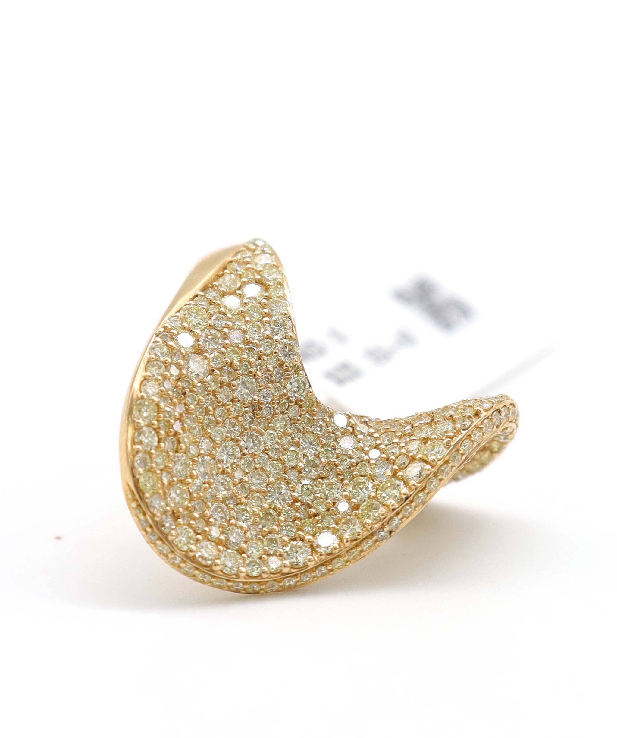 Luxury Promise KAMYEN 2.64CT YELLOW ROUND DIAMOND RING Ring R-AA40G