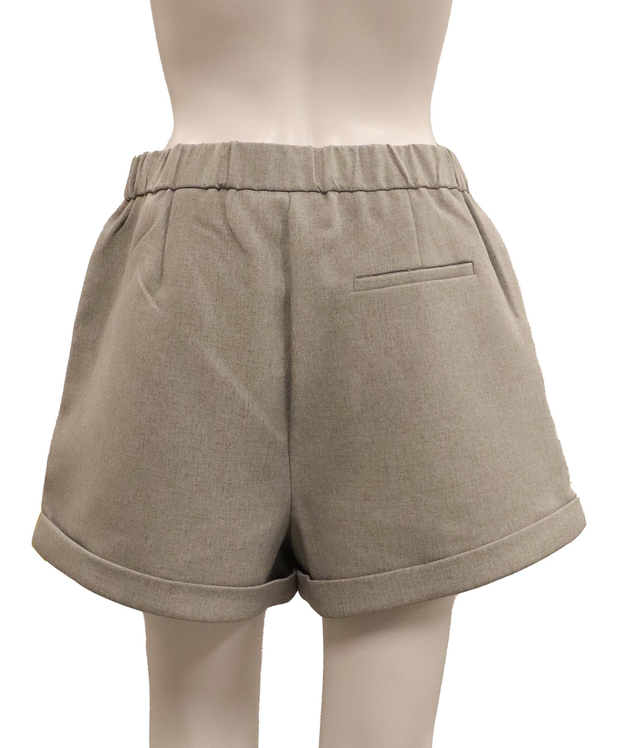 Luxury Promise L.A SPACE Modern Gray Tailored Shorts and jacket -  12UK DXBCS0718