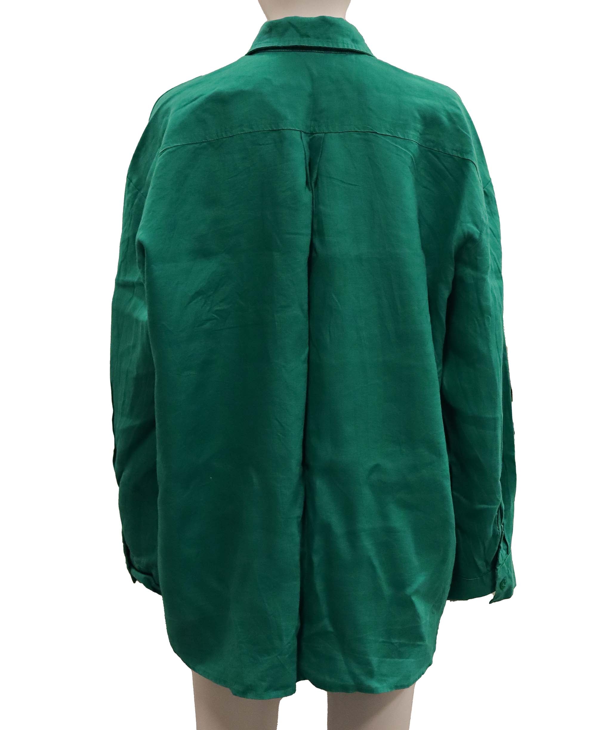 Luxury Promise L'UST LABEL Refined Emerald Green Shirt & Shorts Medium size DXBCS0731