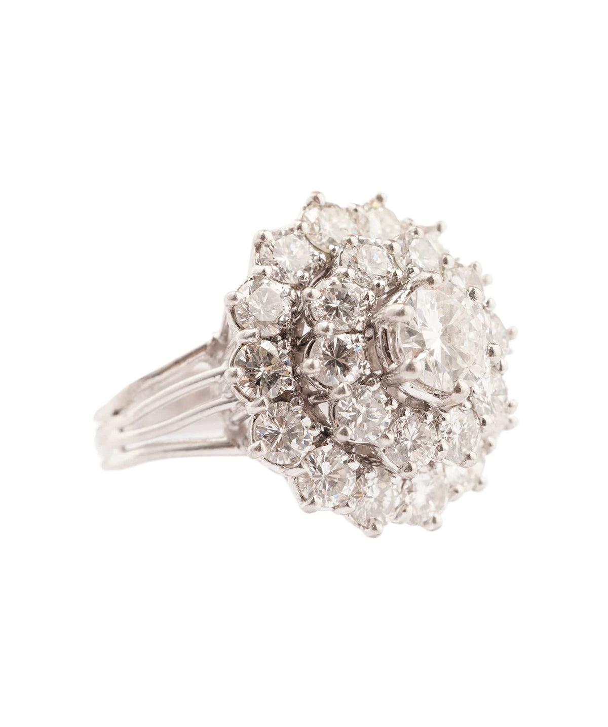 Luxury Promise Large DIamond Cluster Ring WA23675