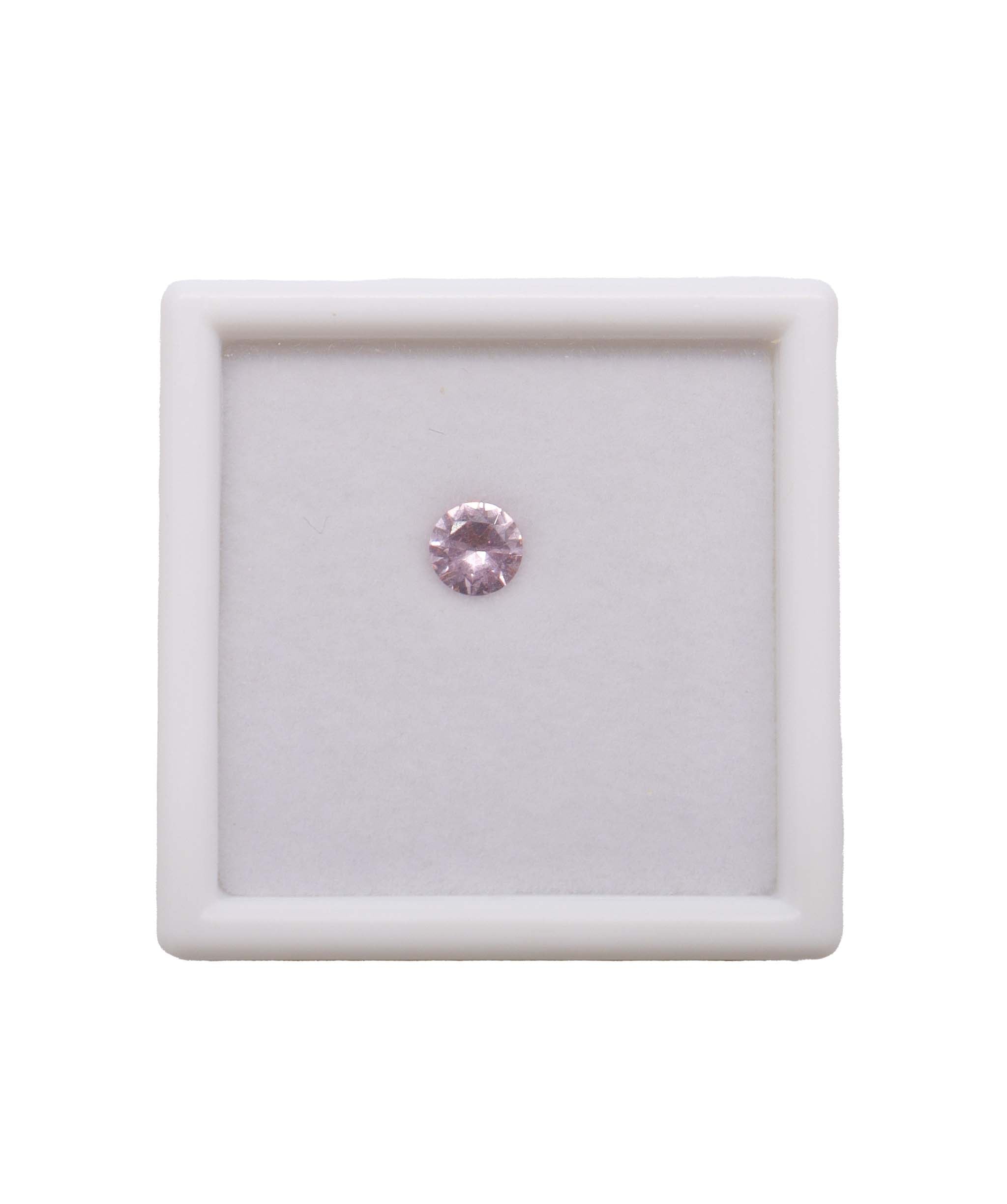 Luxury Promise Malaya garnet round shape 21