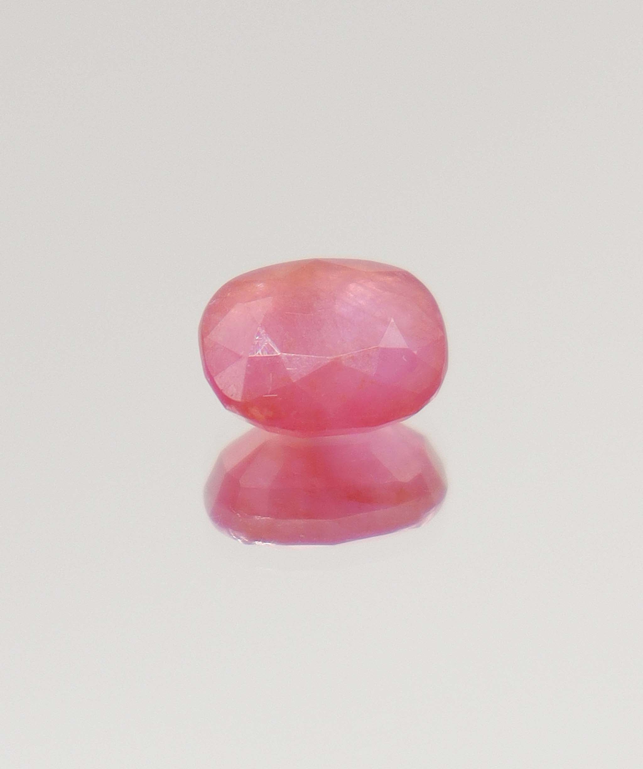 Luxury Promise Natural Ruby 3.01ct Cushion E12262 dxbs4760