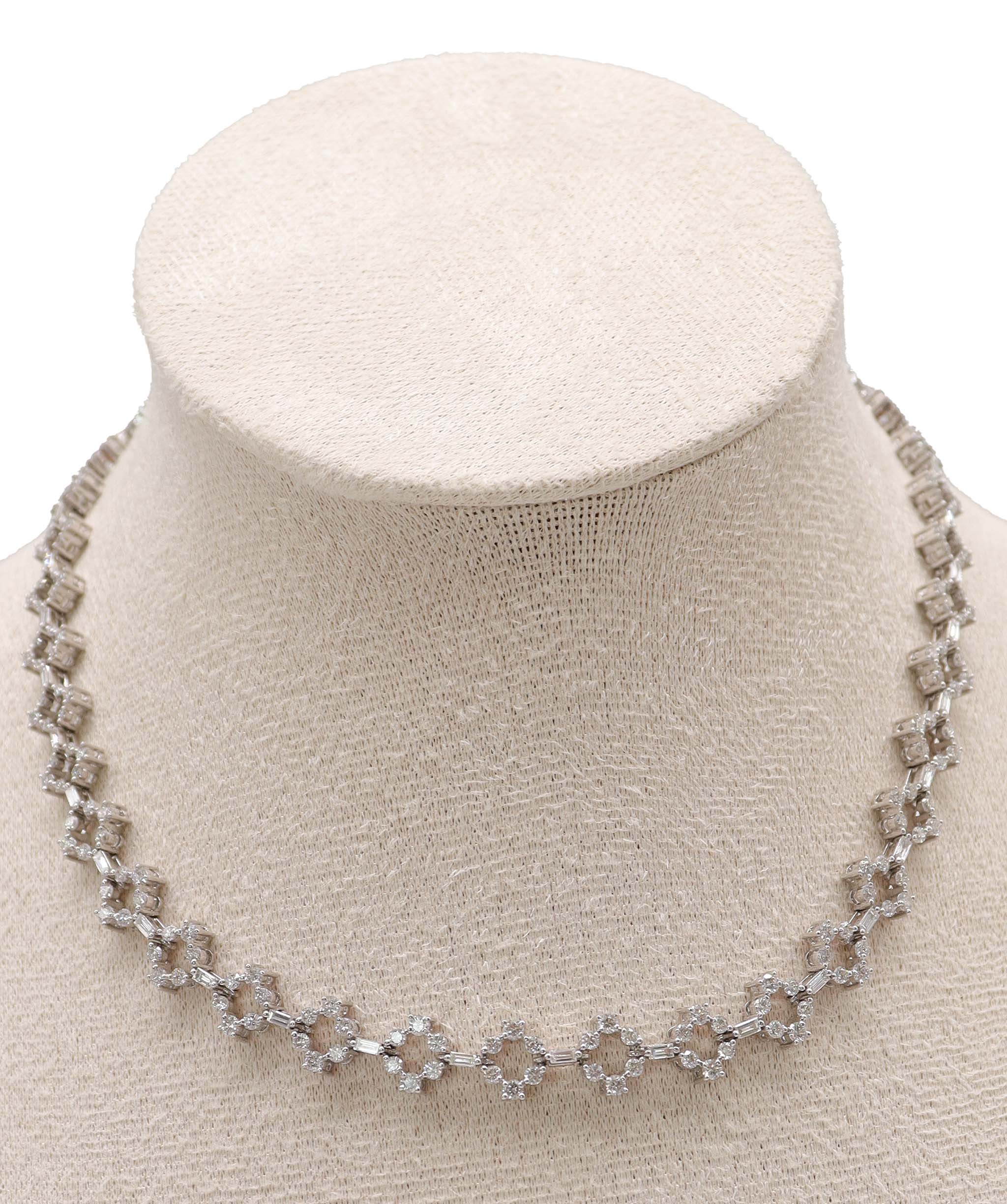 Luxury Promise Necklace Gold:  16.638 / Diamond: 3.600  NK-K51 ASC6643