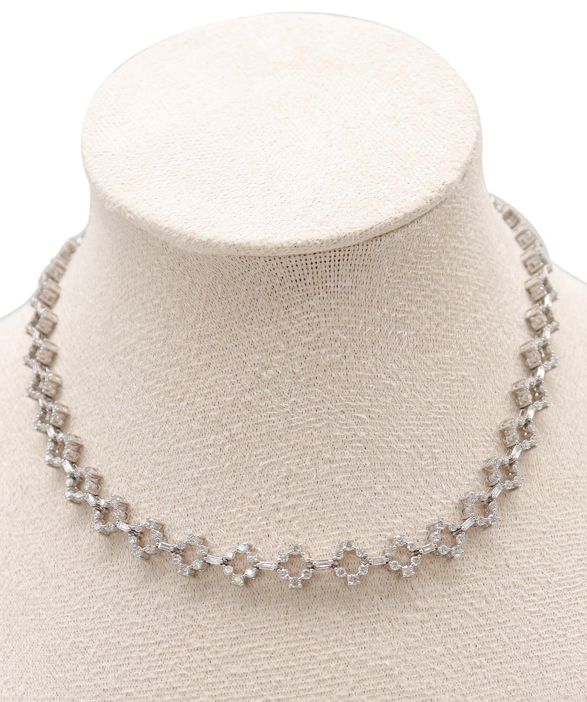 Luxury Promise Necklace Gold:  16.638 / Diamond: 3.600  NK-K51 ASC6643