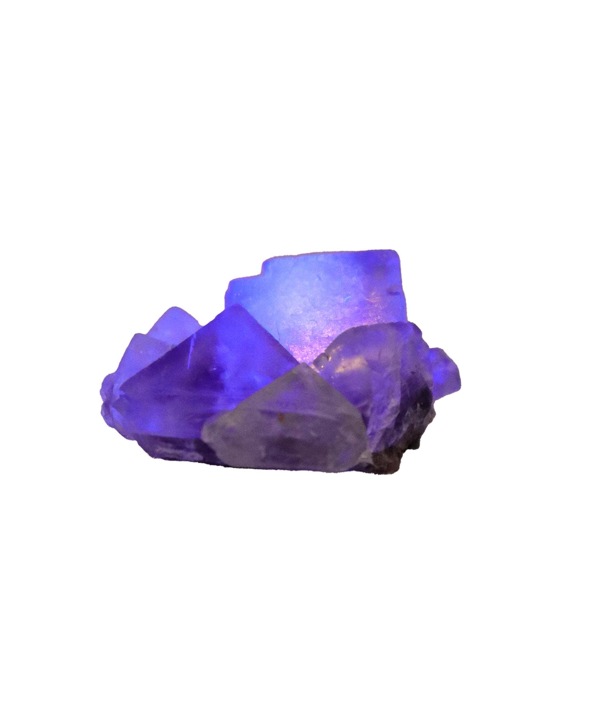 Luxury Promise Neon Mint Fluorite Crystal from Namibia mini (strong fluorescence) RDC0191