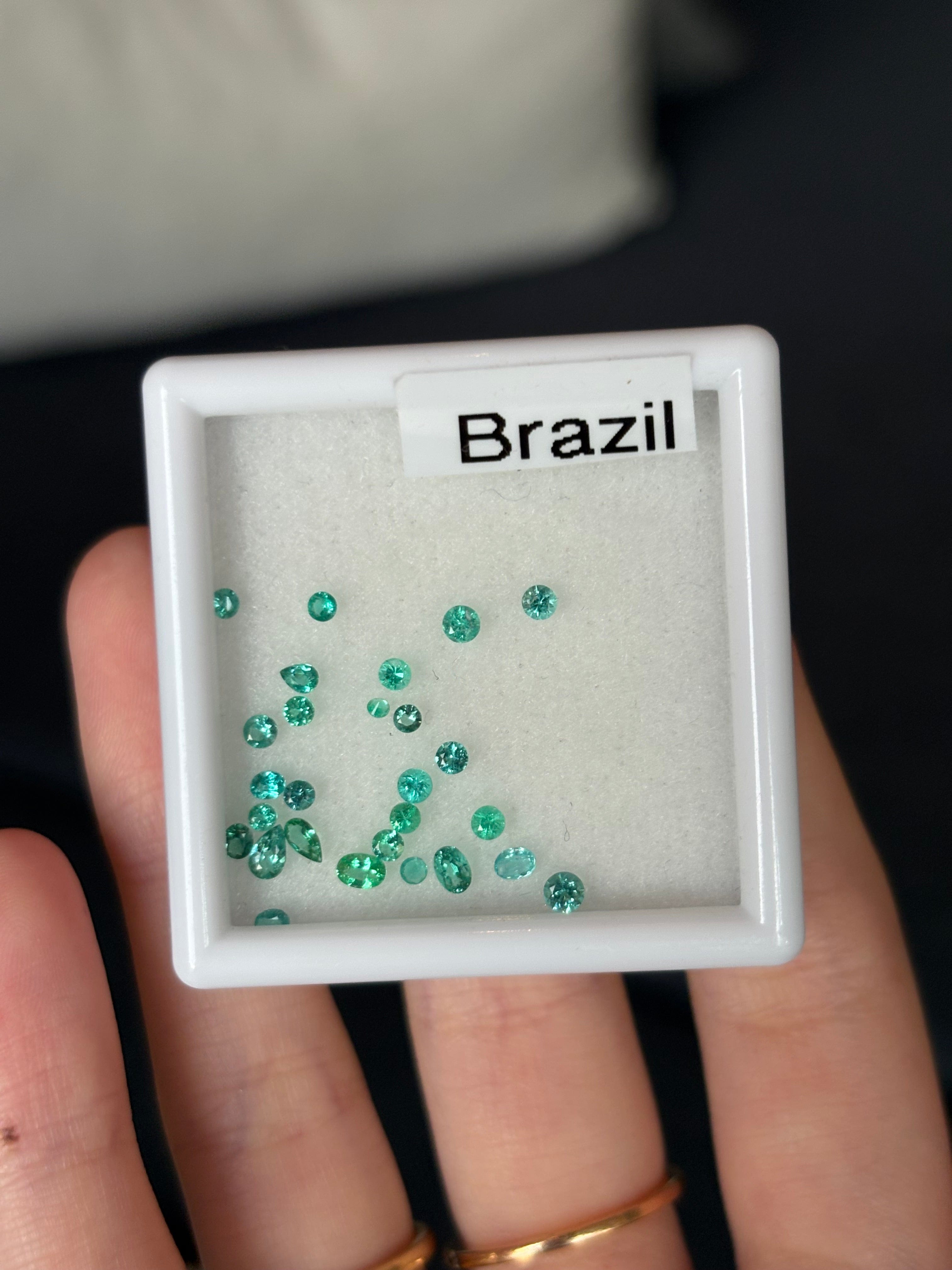 Luxury Promise P-18 1.20ct Brazil Paraiba Box DXBCD1520