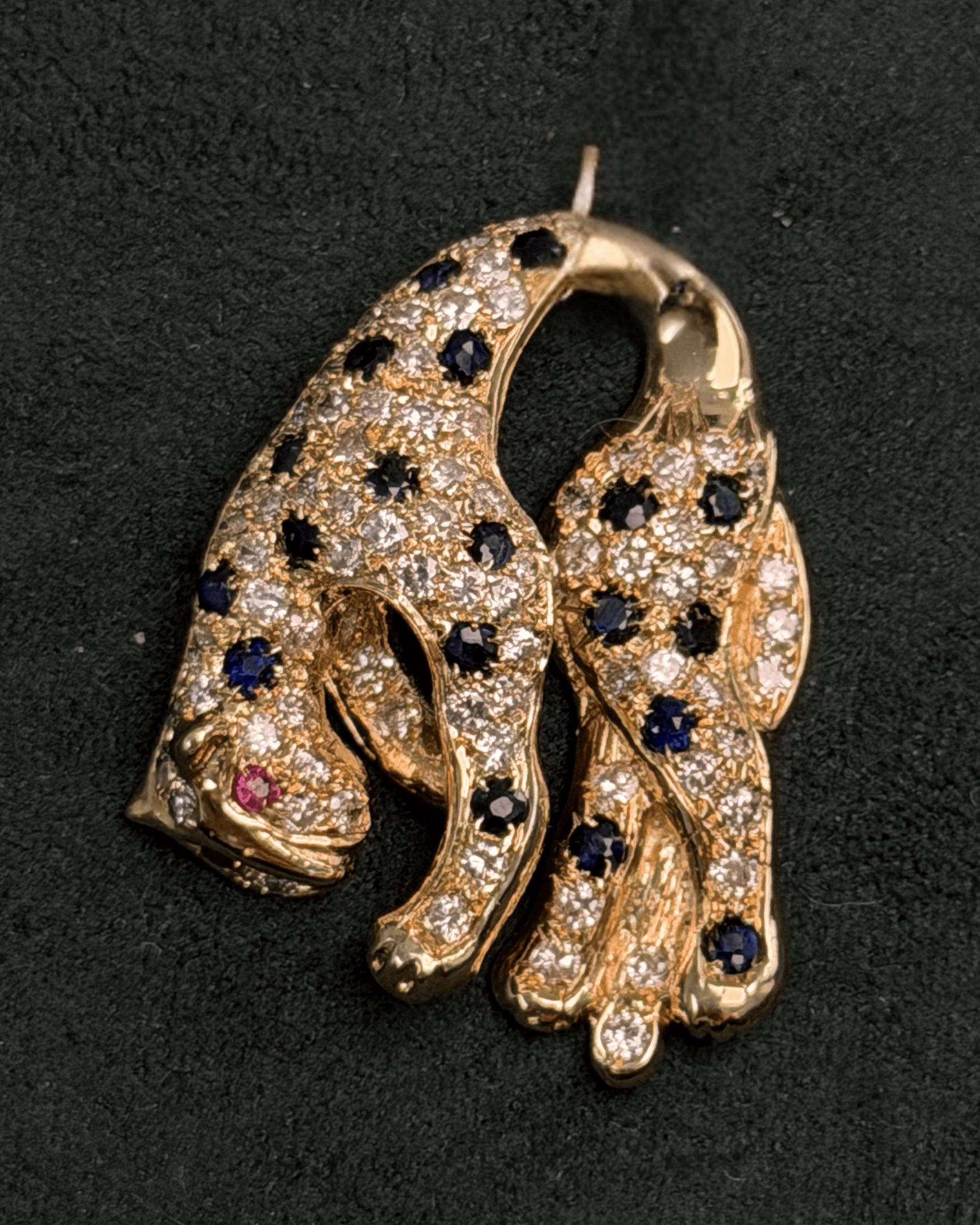 Luxury Promise Panther Pendant in 18K / 8.2g, mL, D, S, R  052978 JJC0240