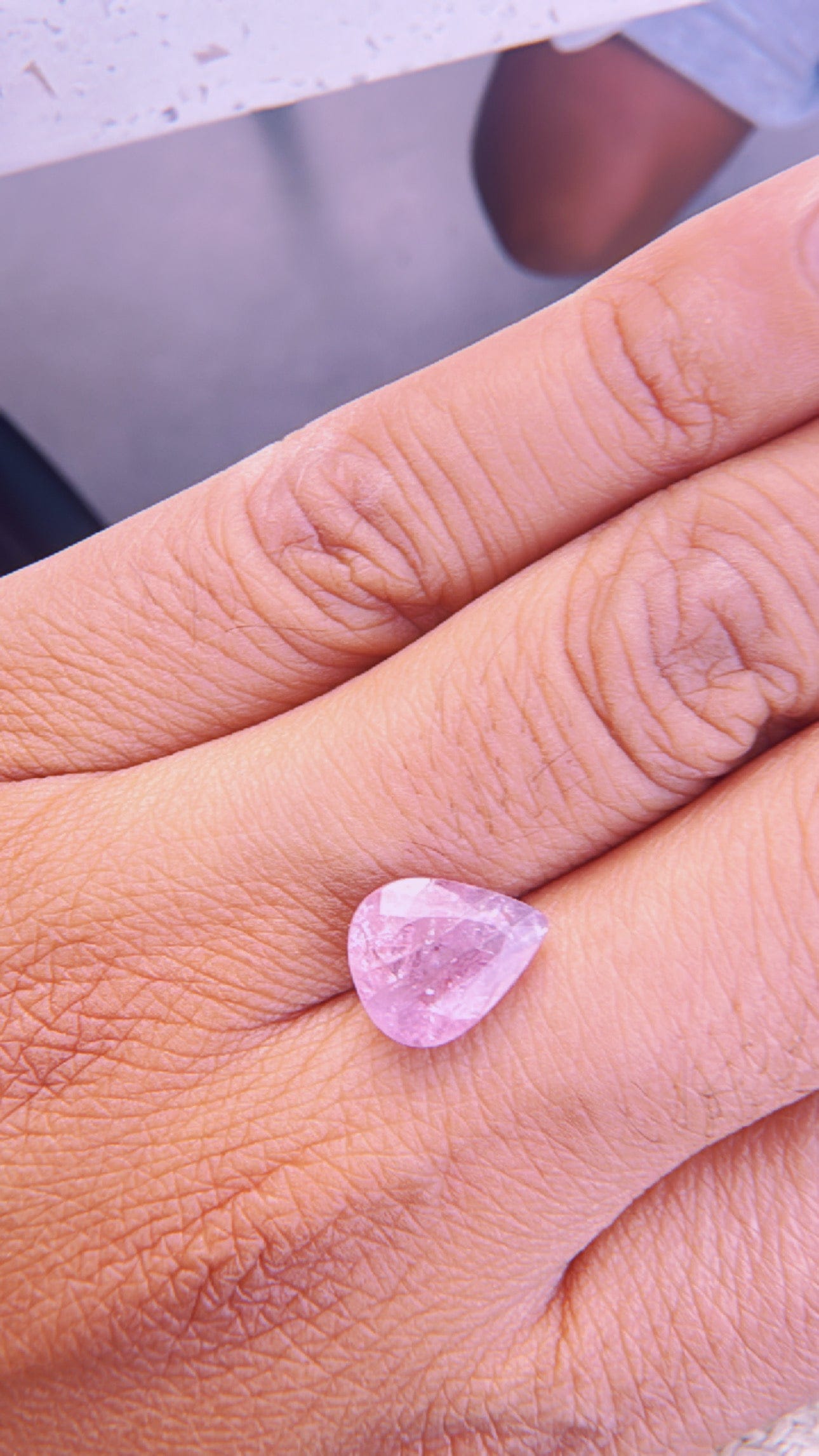 Luxury Promise Paraiba 2.89ct pink certified DXBCD1070