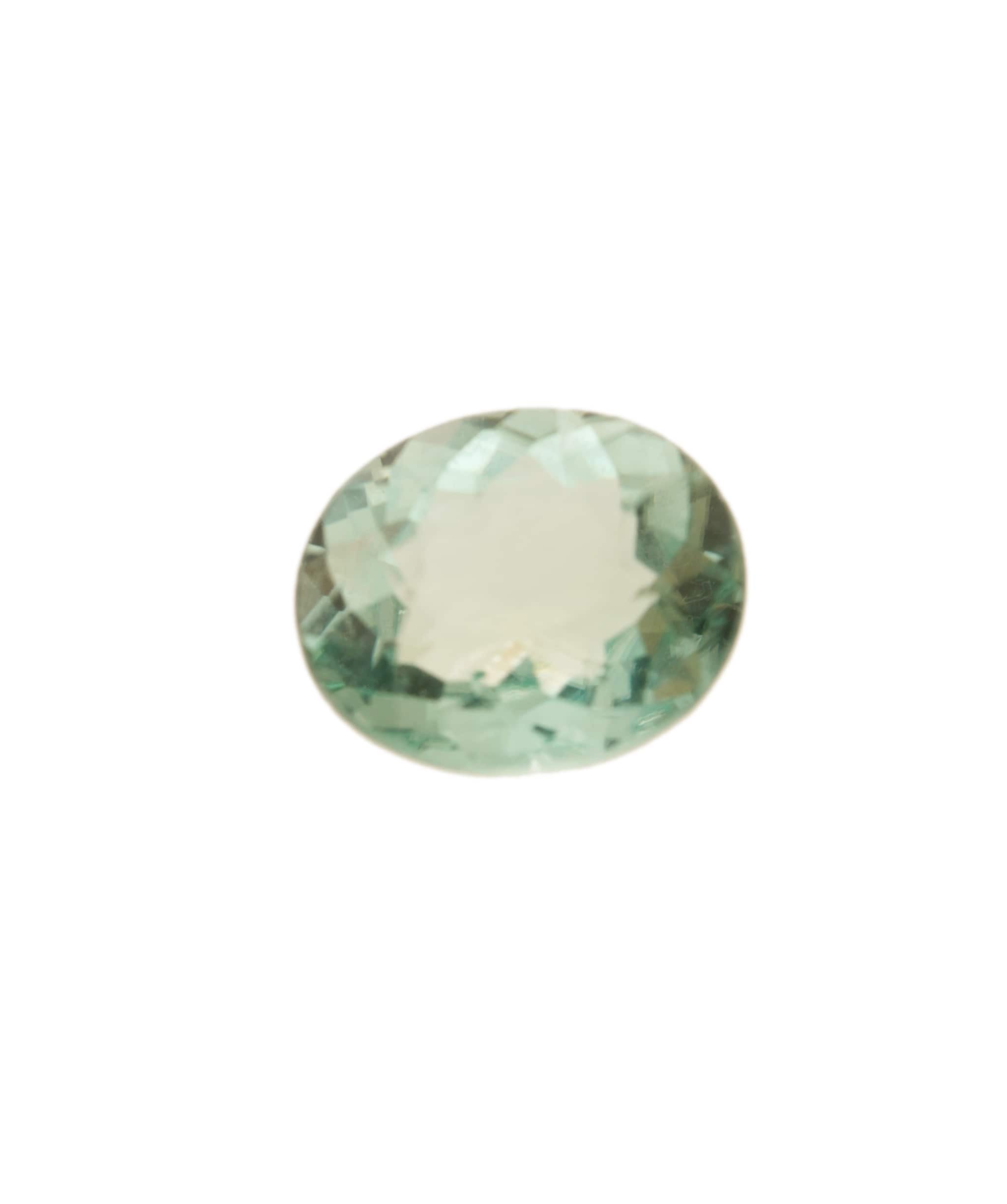 Luxury Promise Paraiba Blue/Green Oval 0.92 crt ANC1549