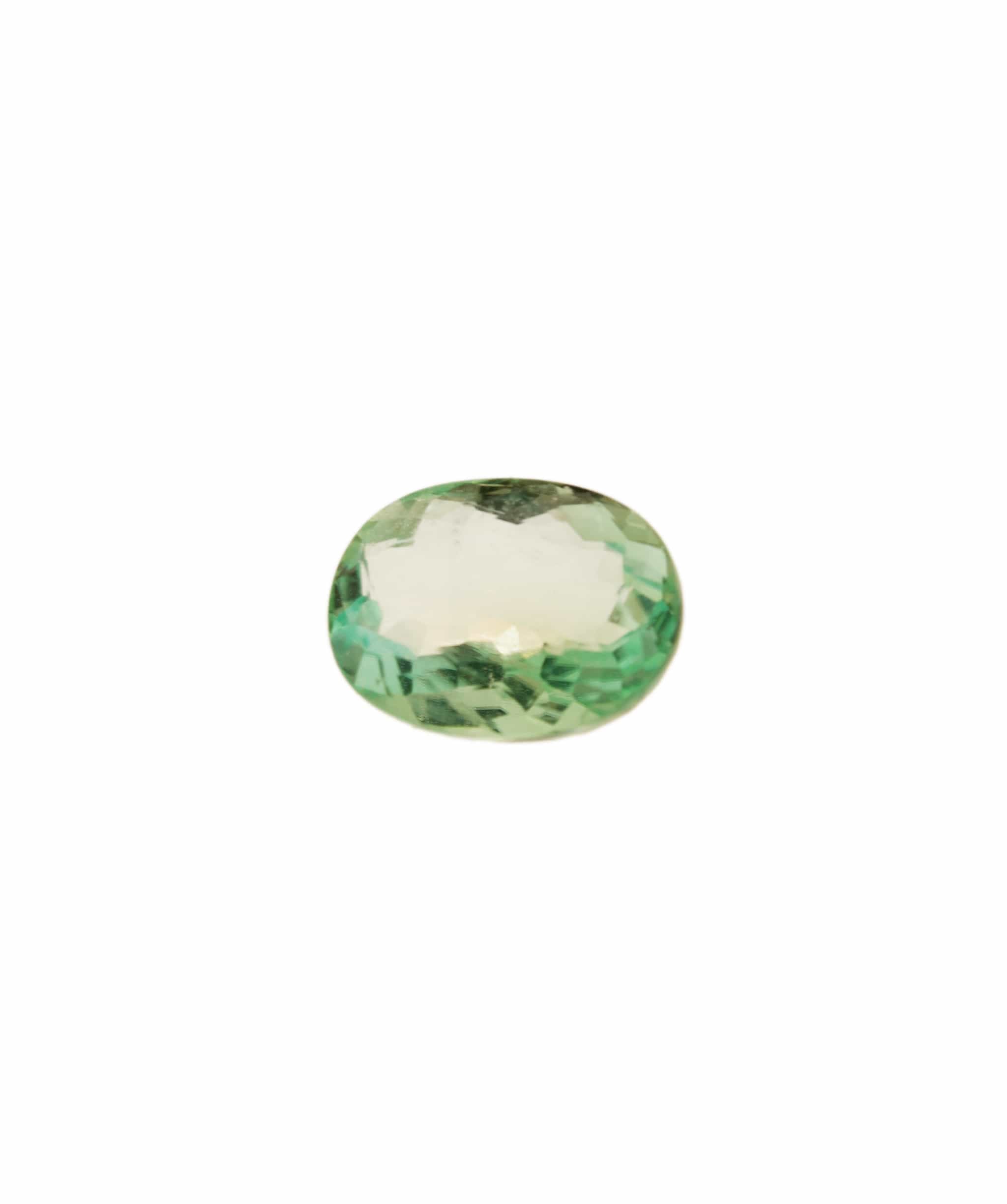 Luxury Promise Paraiba Blue/Green Oval 1.11 crt ANC1547