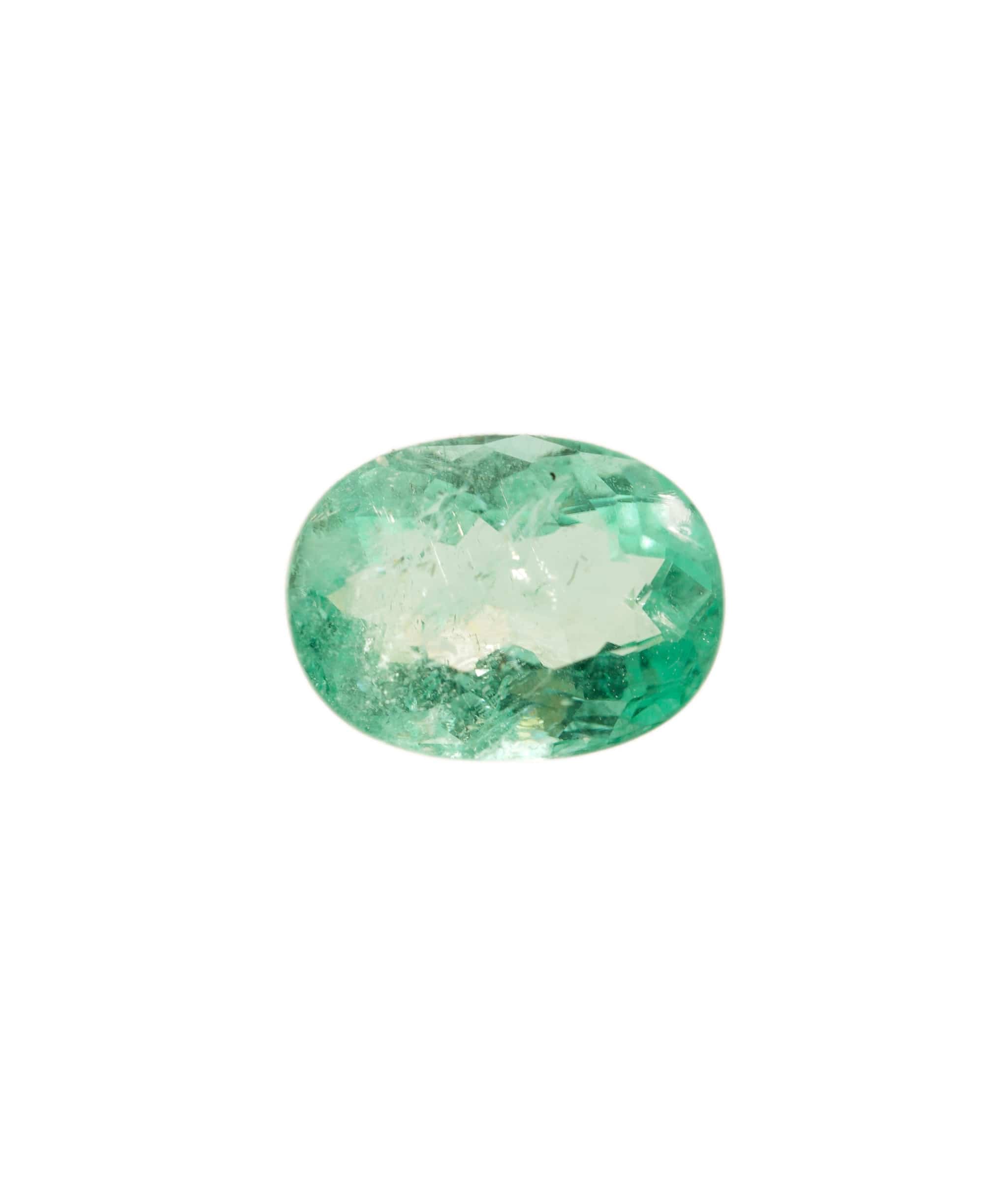 Luxury Promise Paraiba Blue/Green Oval 1.41 crt ANC1546
