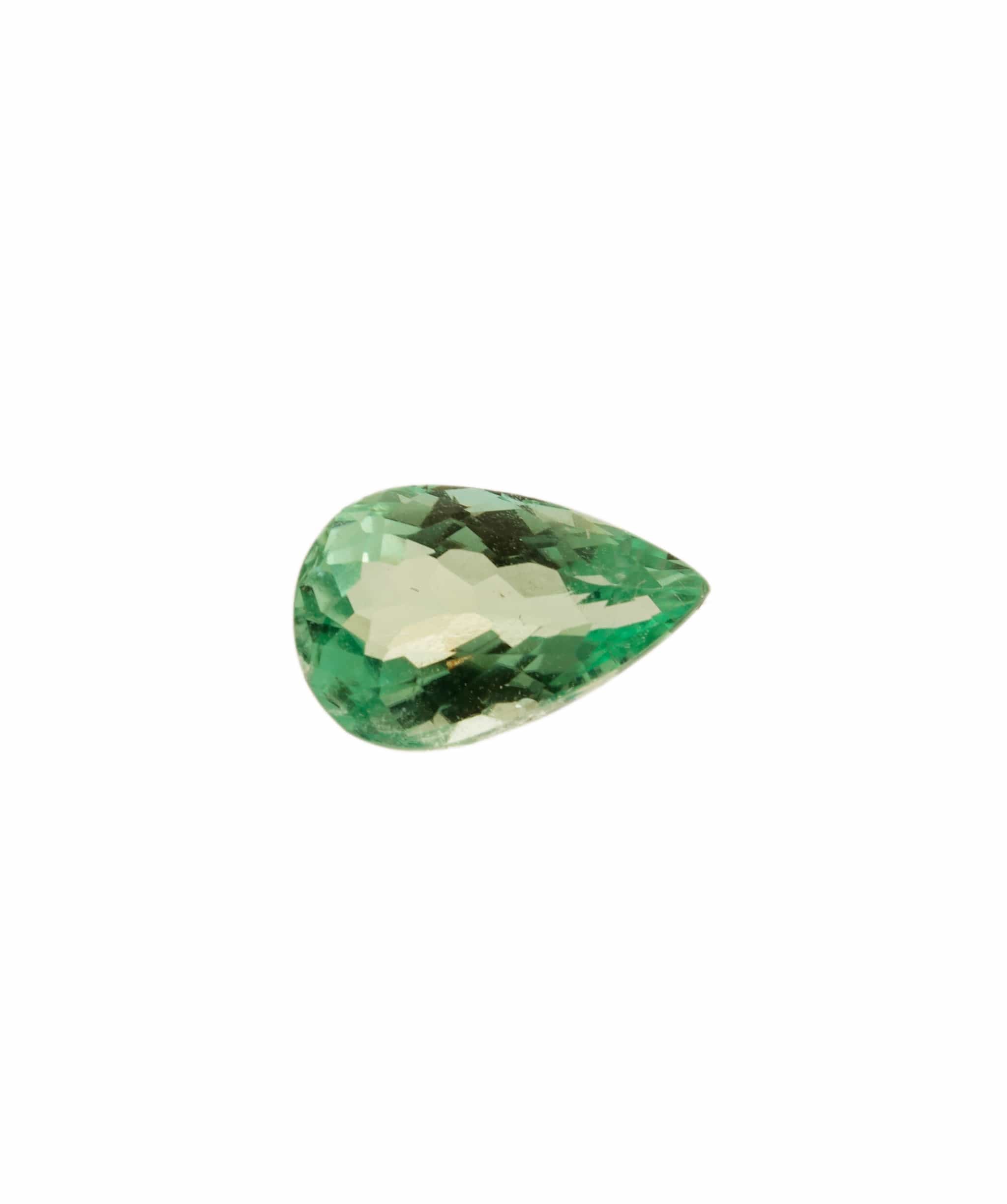 Luxury Promise Paraiba Blue/Green Pear 1.14 crt ANC1552