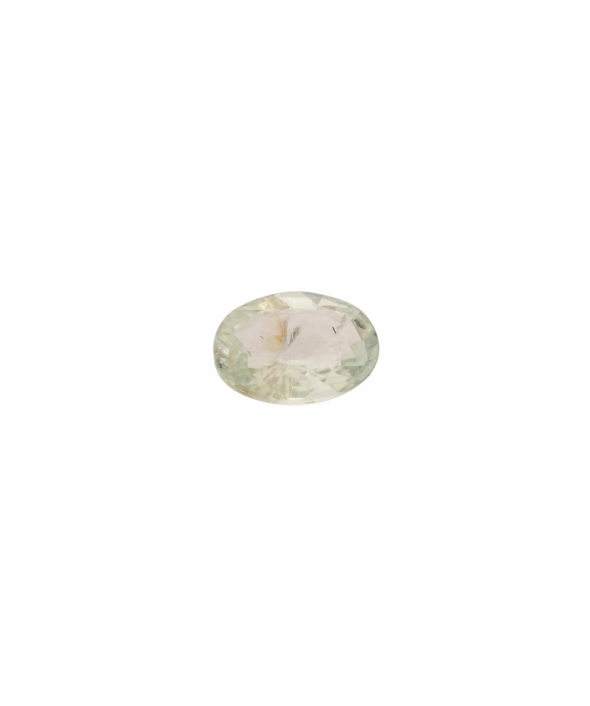 Luxury Promise Paraiba Blue Oval 0.39 crt ANC1648