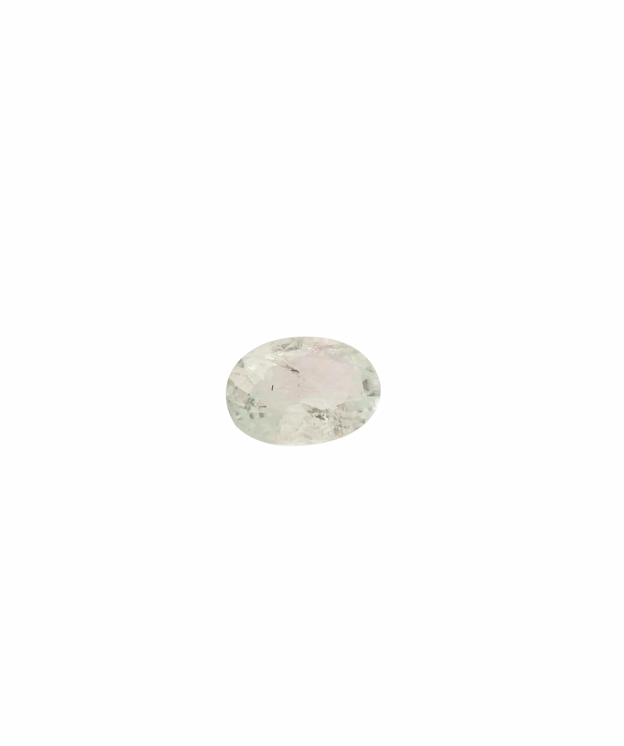 Luxury Promise Paraiba Blue Oval 0.46 crt ANC1650