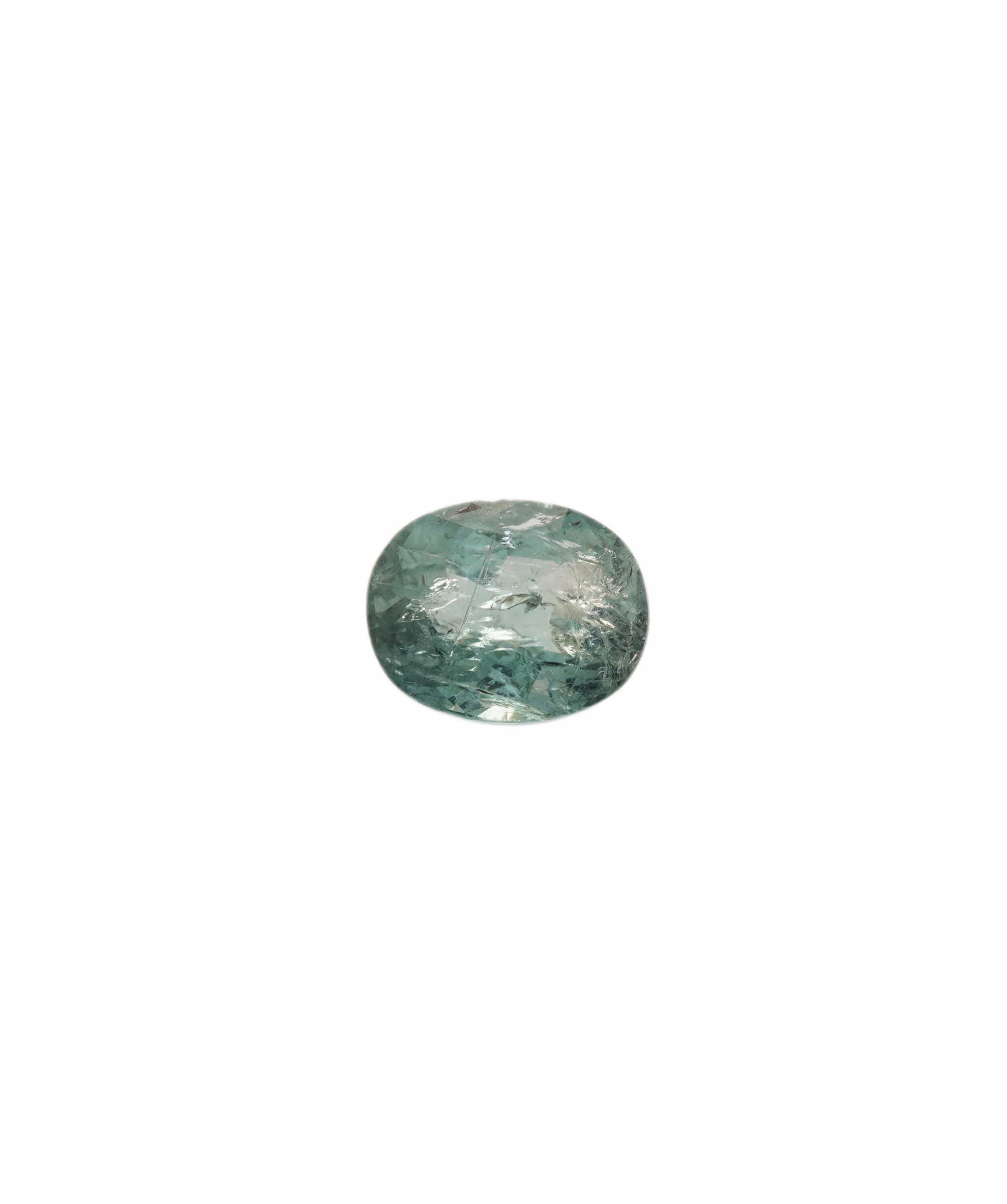 Luxury Promise Paraiba Blue Oval 1.00 crt ANC1620