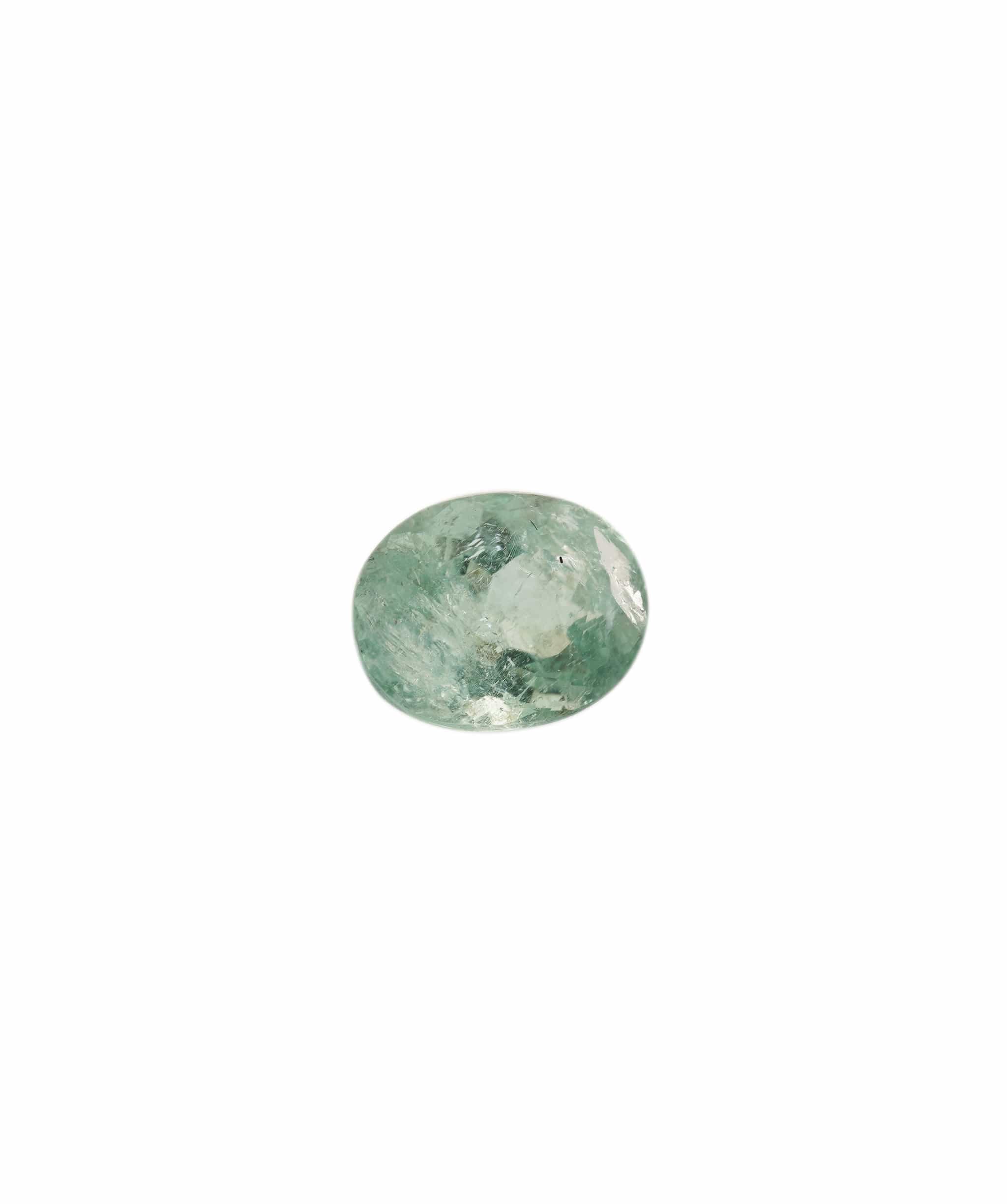Luxury Promise Paraiba Blue Oval 1.39 crt ANC1616
