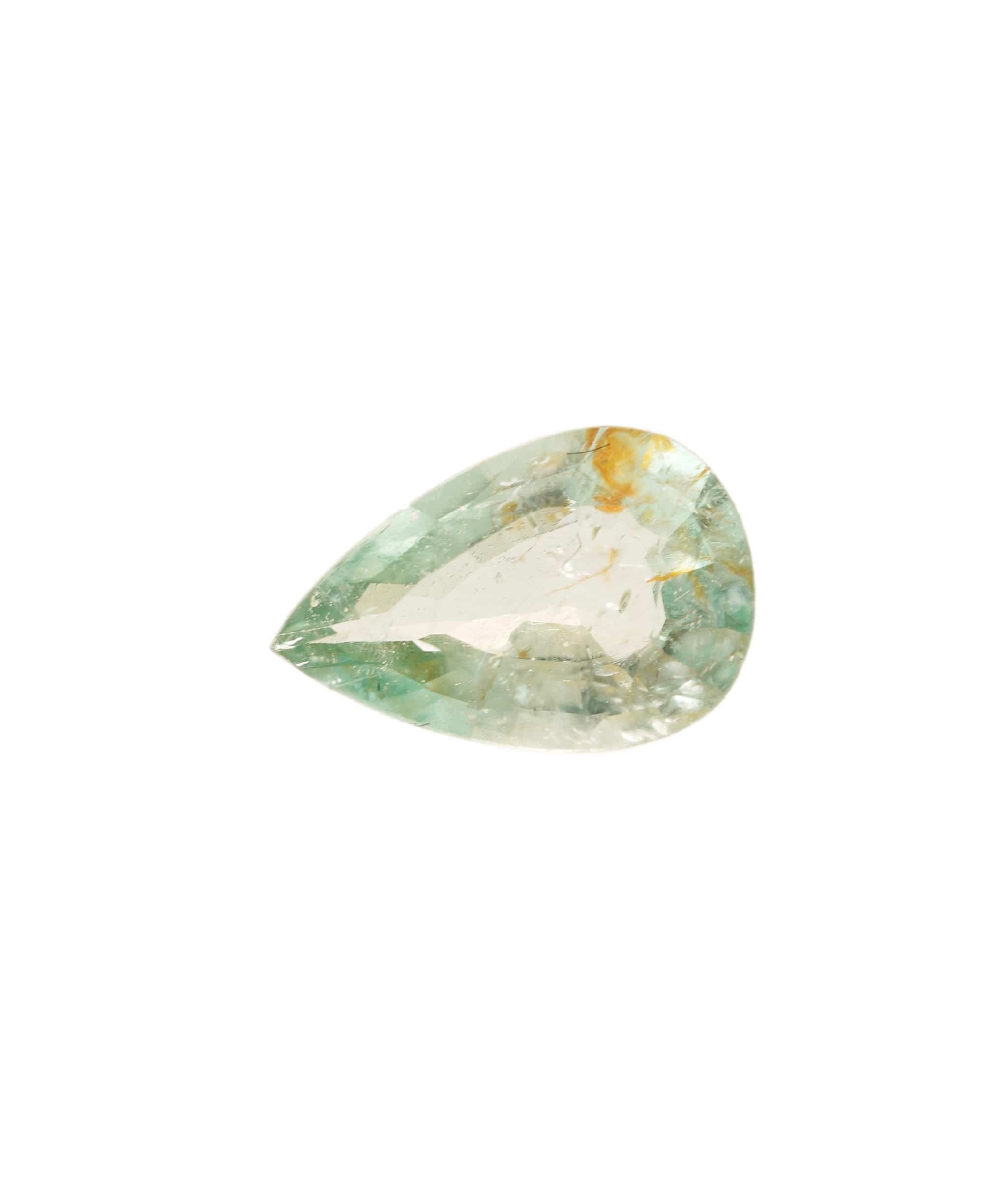 Luxury Promise Paraiba Blue Pear 0.54 crt ANC1657