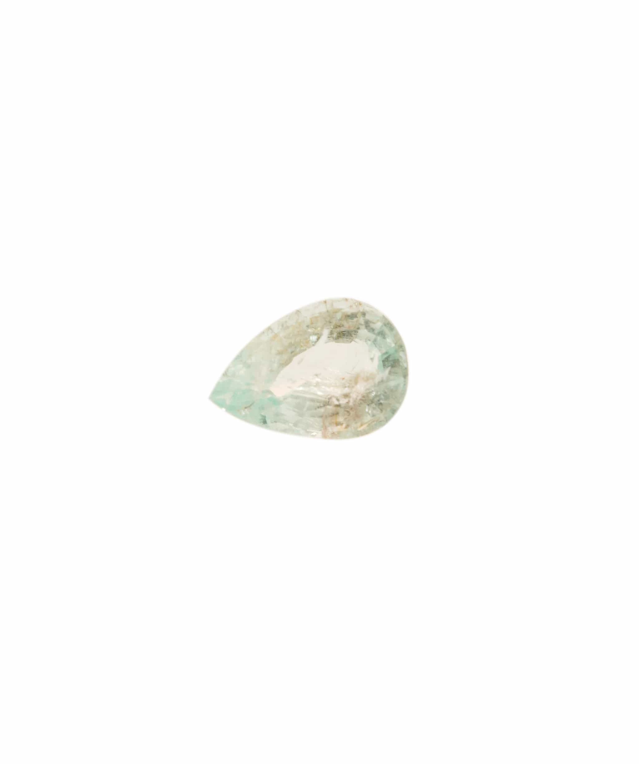 Luxury Promise Paraiba Blue Pear 0.63 crt ANC1658