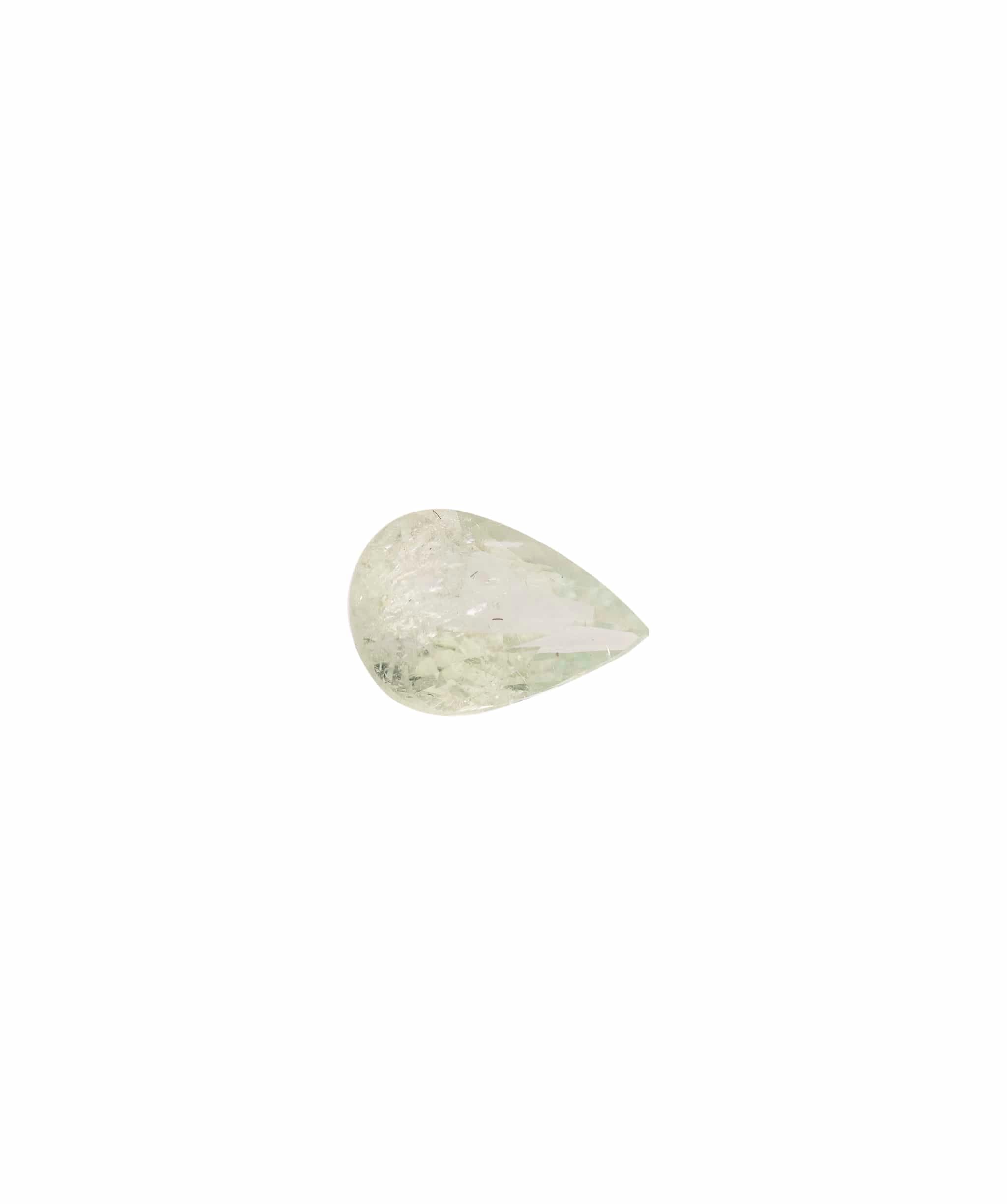 Luxury Promise Paraiba Blue Pear 0.80 crt ANC1655