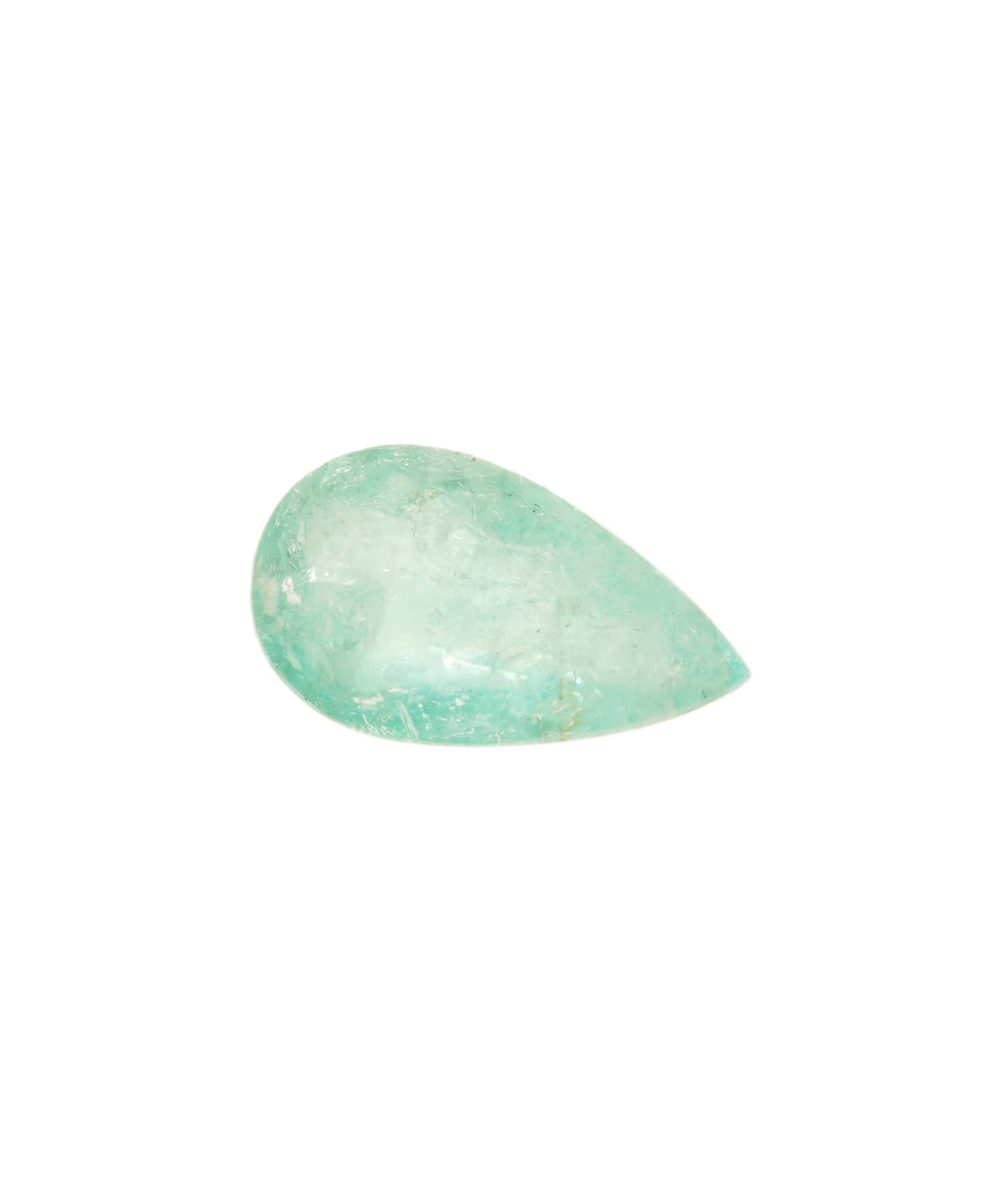 Luxury Promise Paraiba Blue Pear 1.69 crt ANC1613
