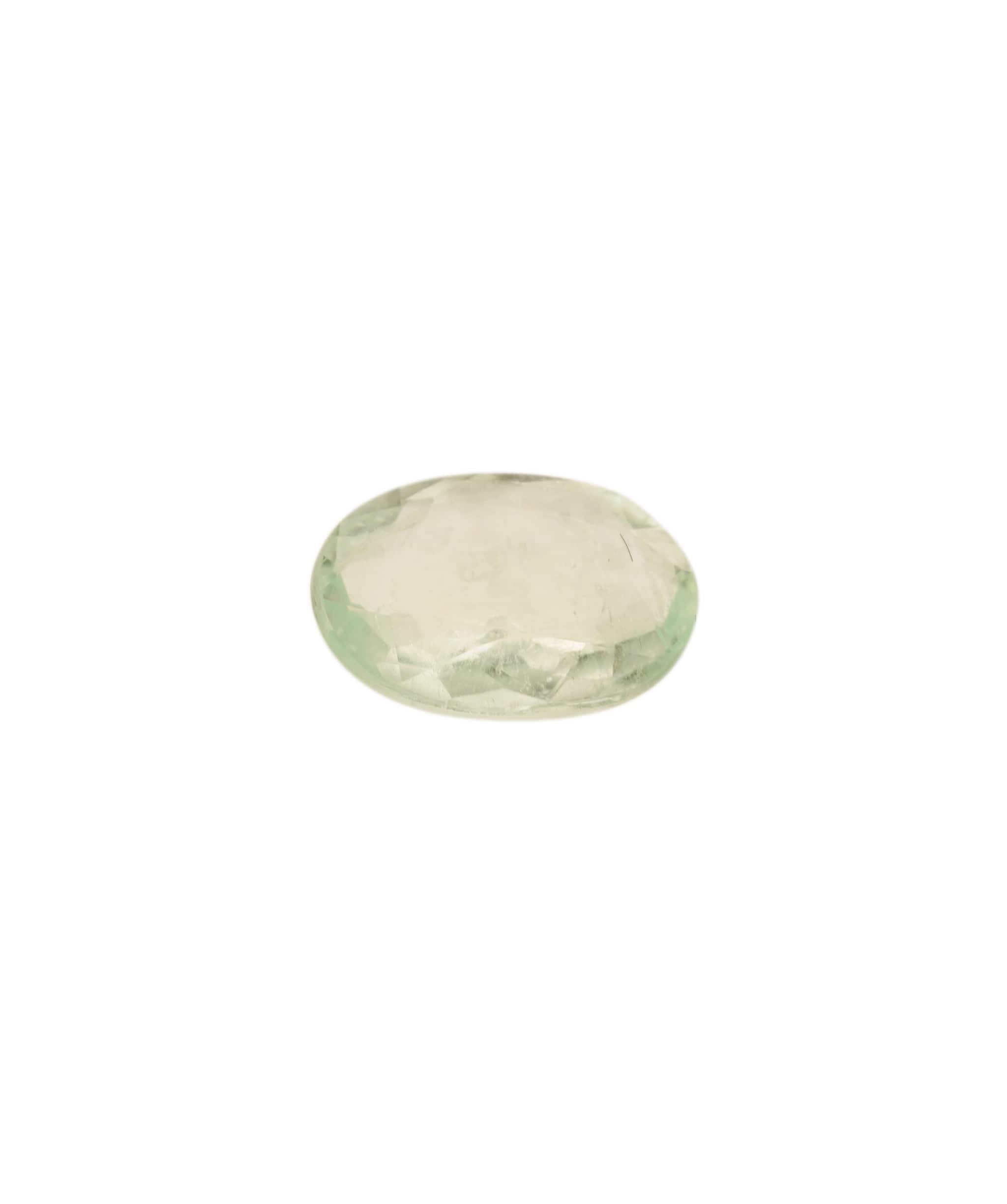 Luxury Promise Paraiba Green Oval 0.69 crt ANC1638