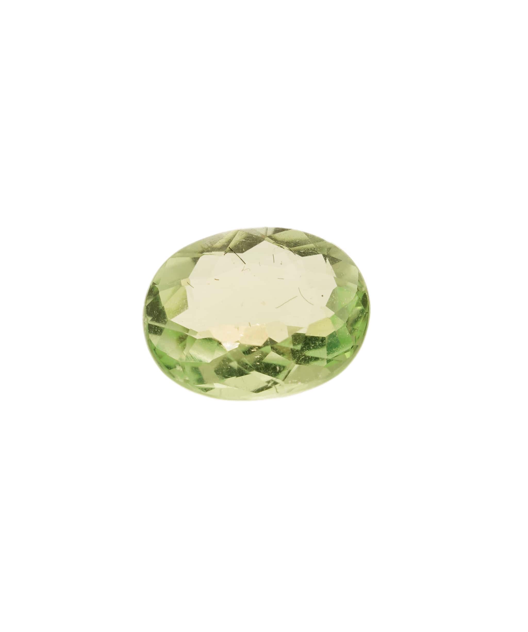 Luxury Promise Paraiba Green Oval 0.75 crt ANC1644