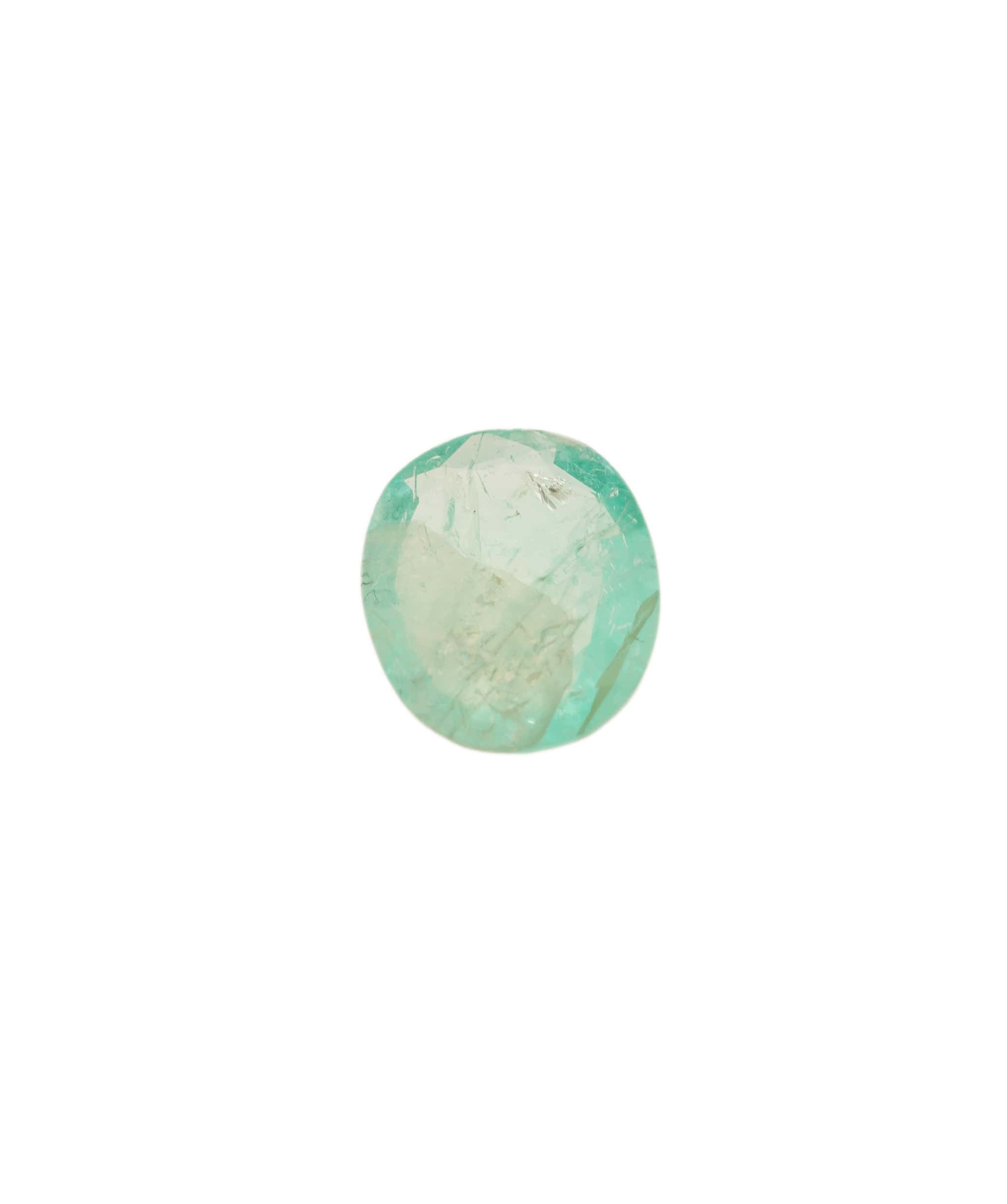 Luxury Promise Paraiba Green Oval 1.04 crt ANC1603