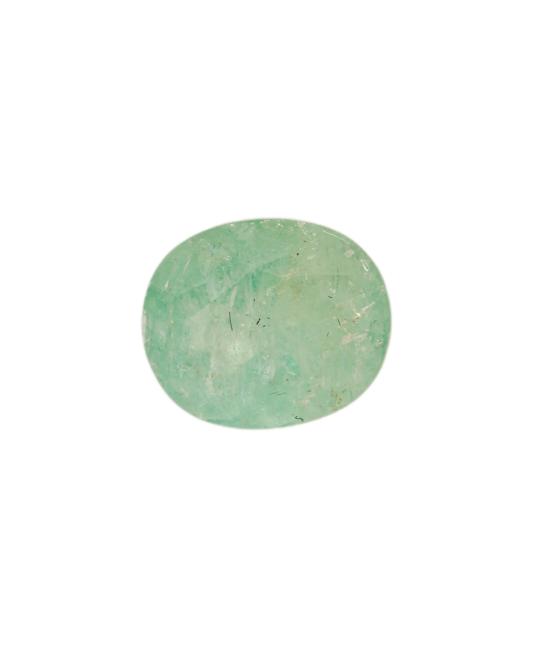 Luxury Promise Paraiba Green Oval 1.52 crt ANC1623