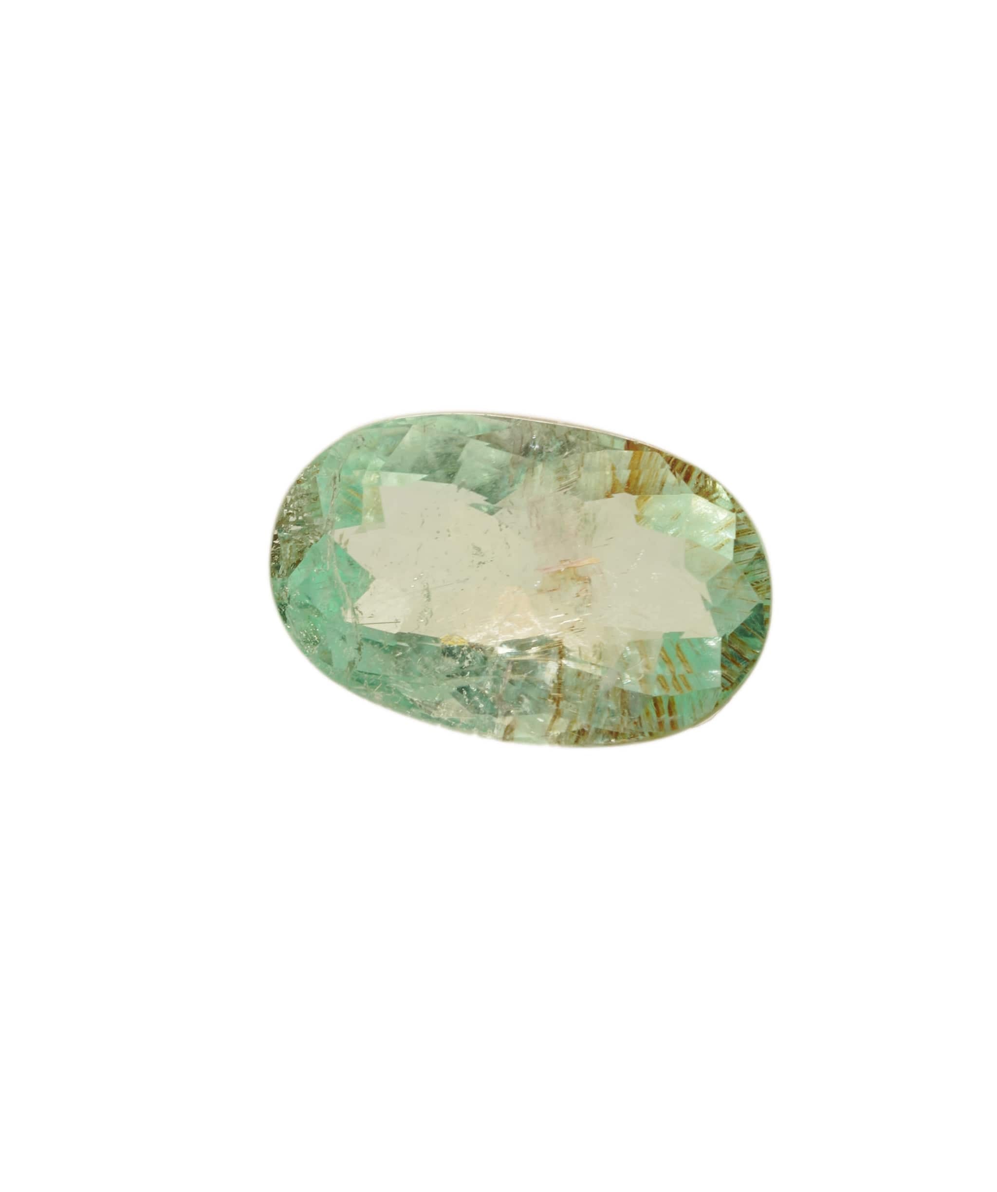 Luxury Promise Paraiba Green Oval 1.60 crt ANC1604