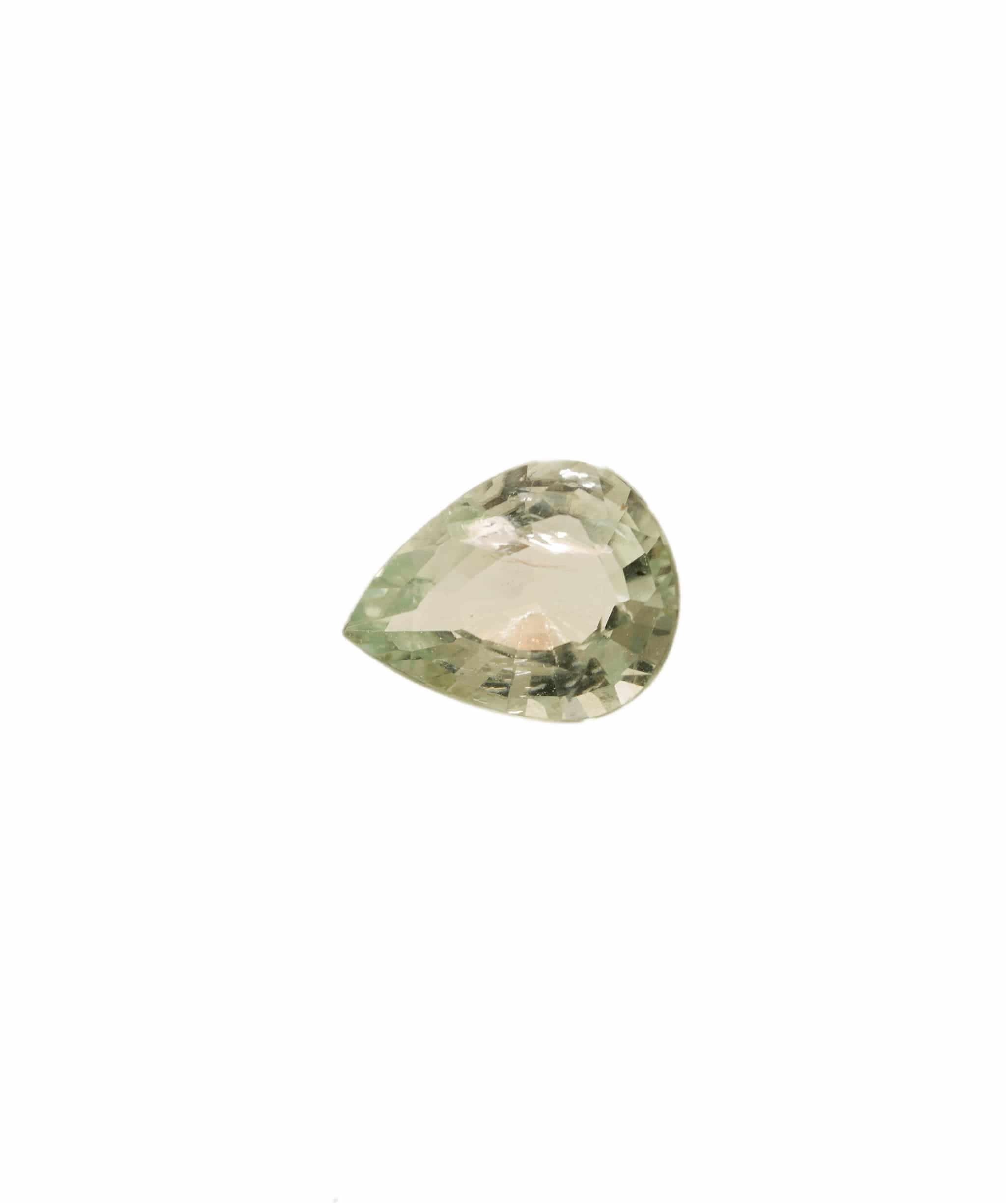 Luxury Promise Paraiba Green Pear 0.50 crt ANC1632