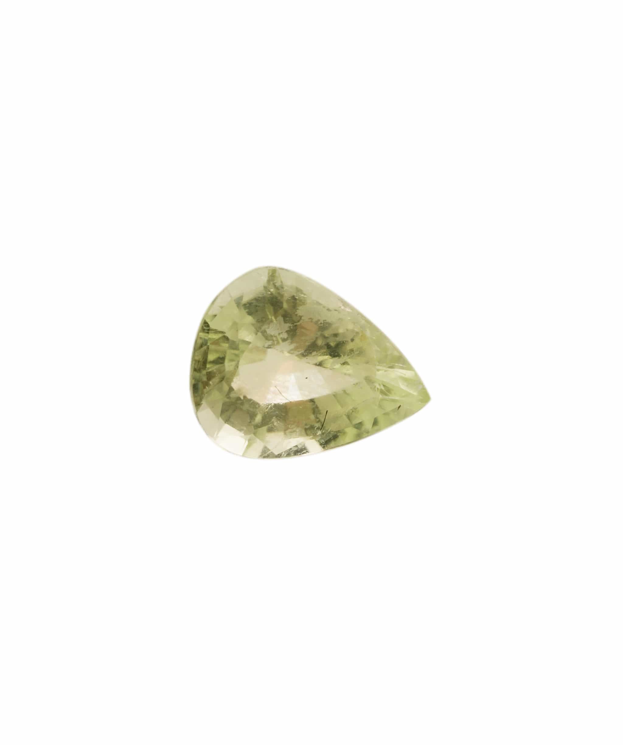 Luxury Promise Paraiba Green Pear 0.50 crt ANC1635