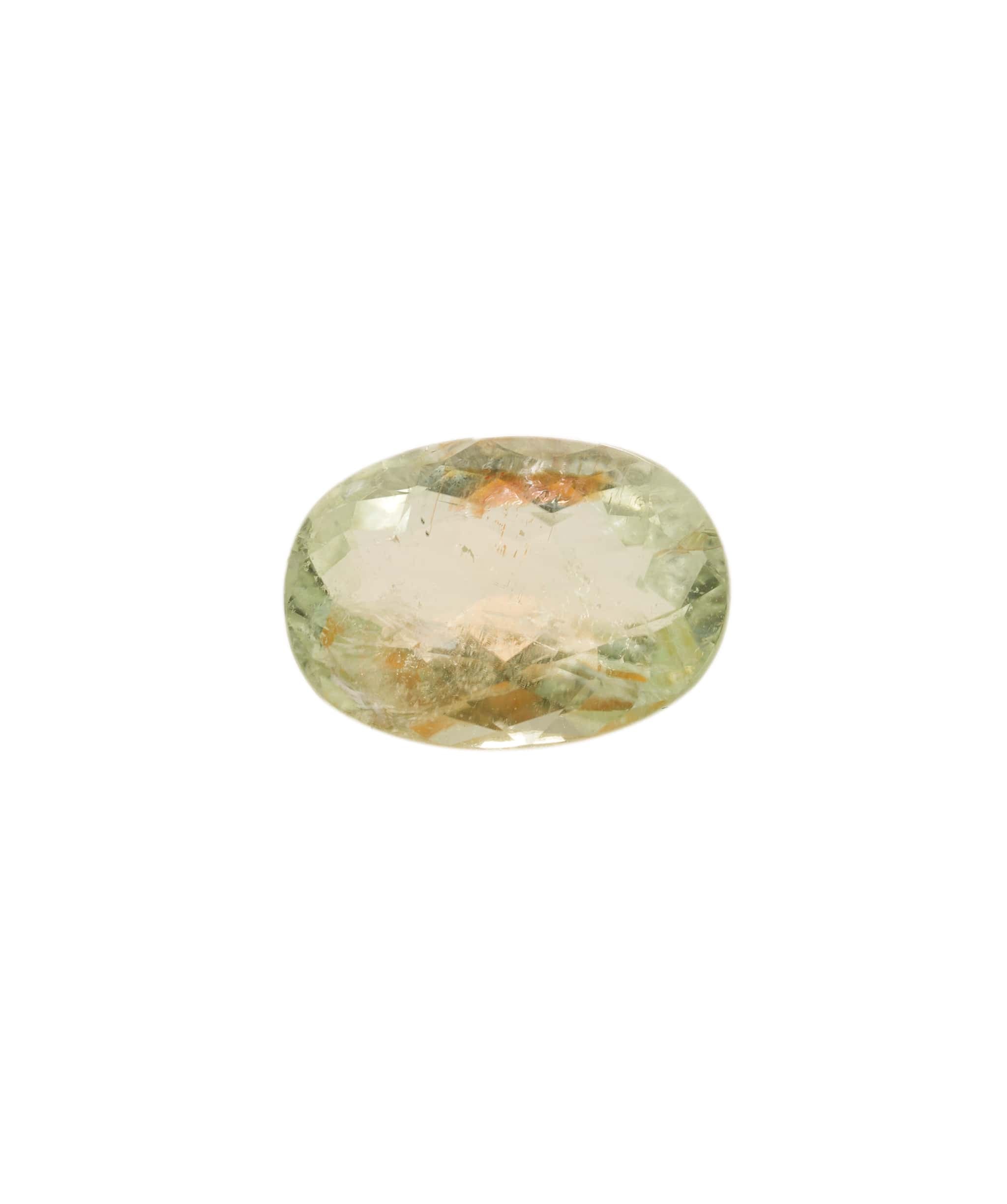 Luxury Promise Paraiba Ice Green Oval 1.13 crt ANC1662