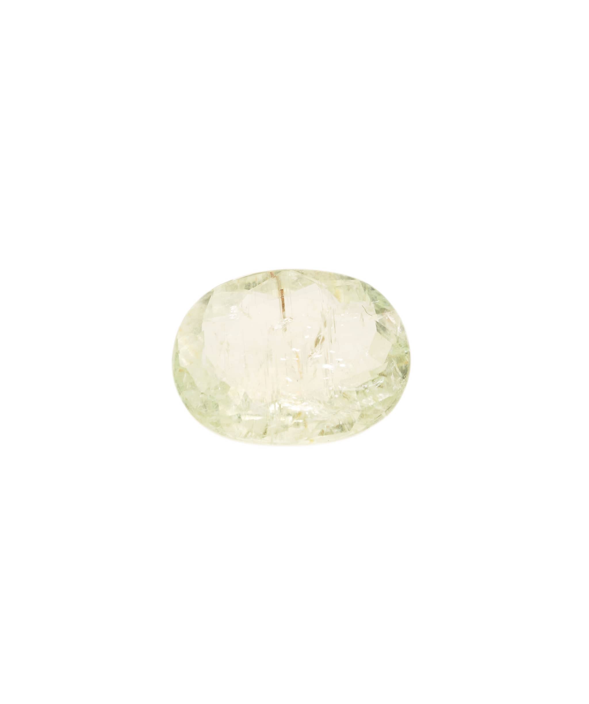 Luxury Promise Paraiba Ice Green Oval 1.29 crt ANC1660