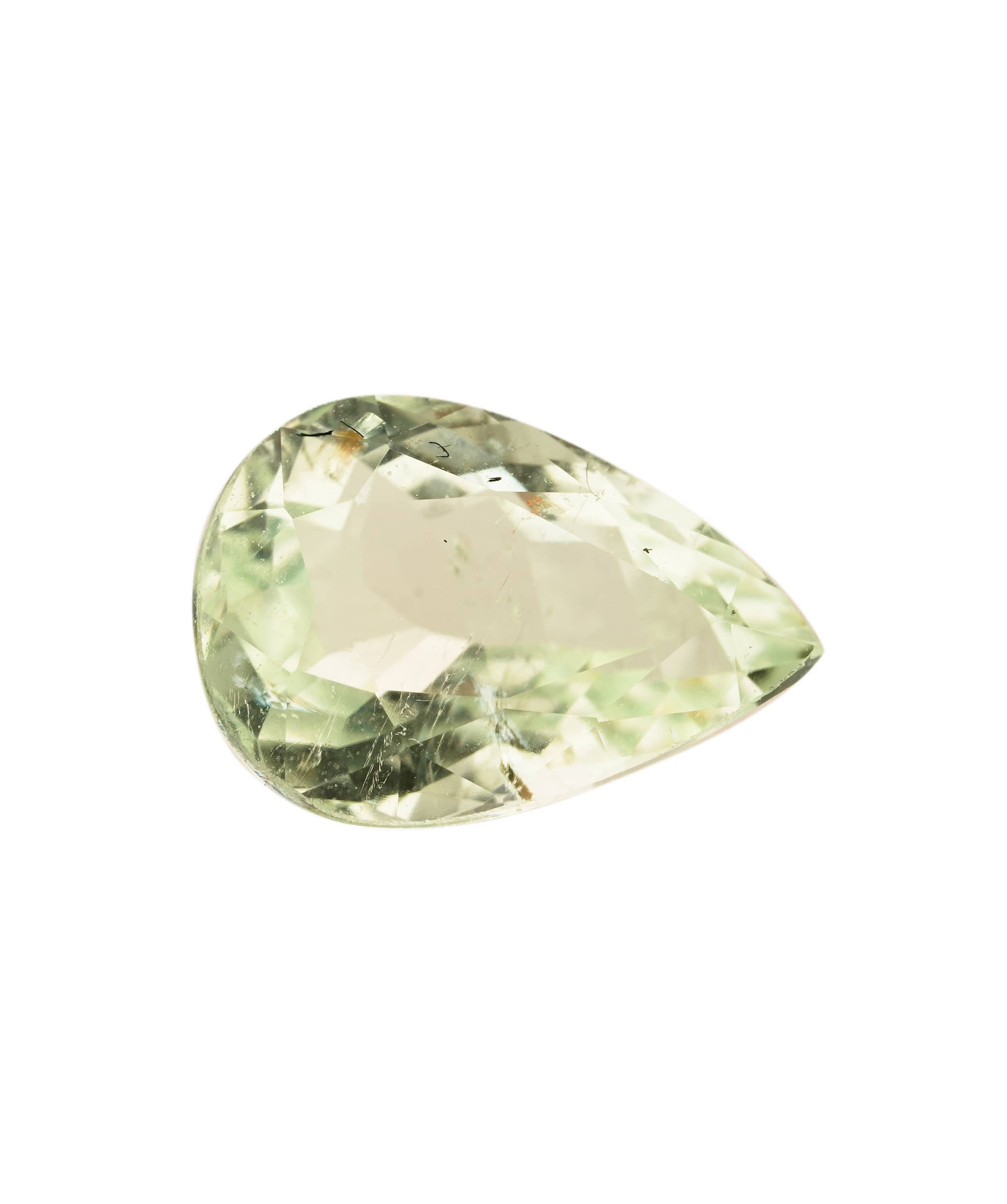 Luxury Promise Paraiba Ice Green Pear 1.10 crt ANC1667