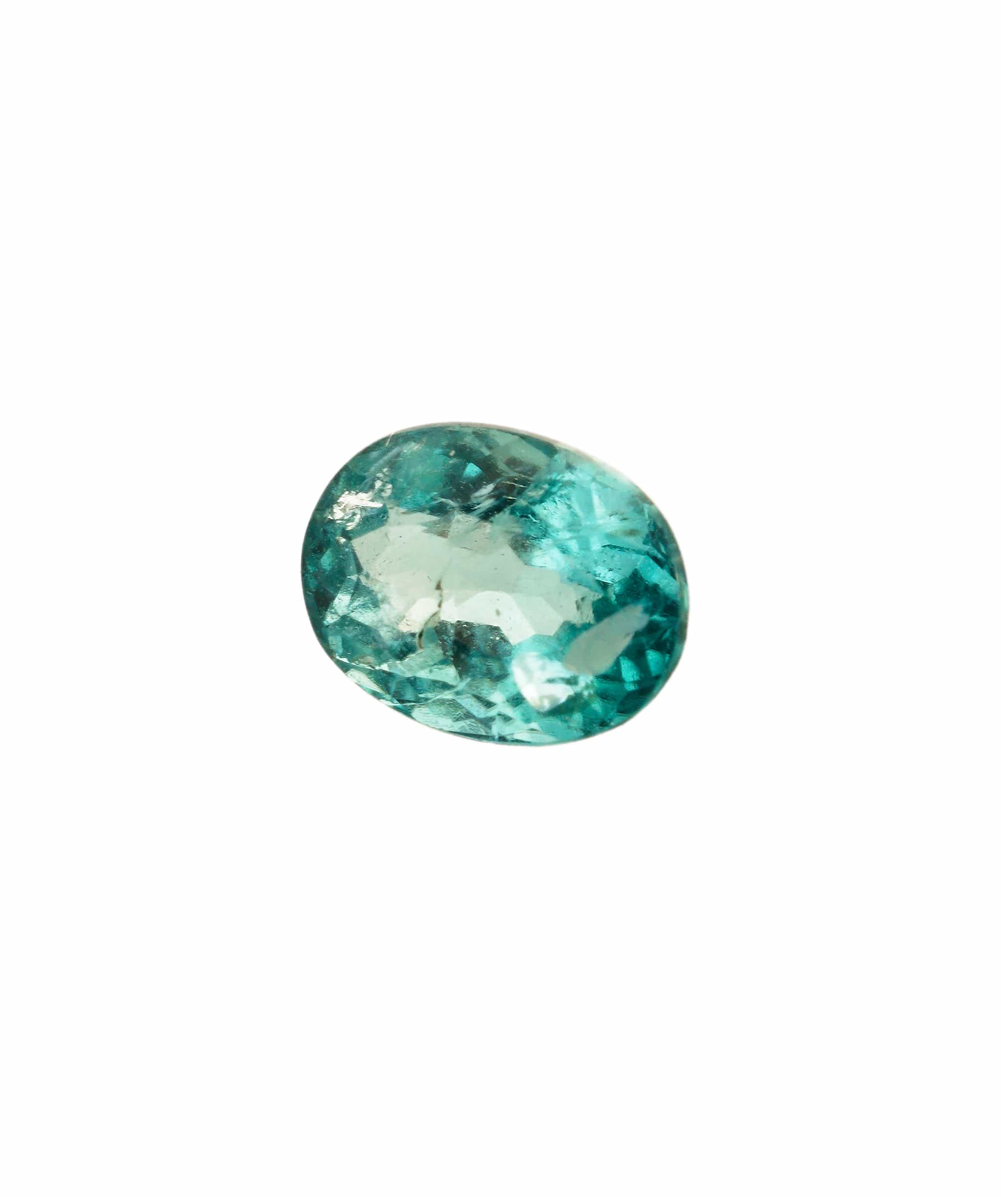 Luxury Promise Paraiba Neon Blue Oval 0.44 crt ANC1595