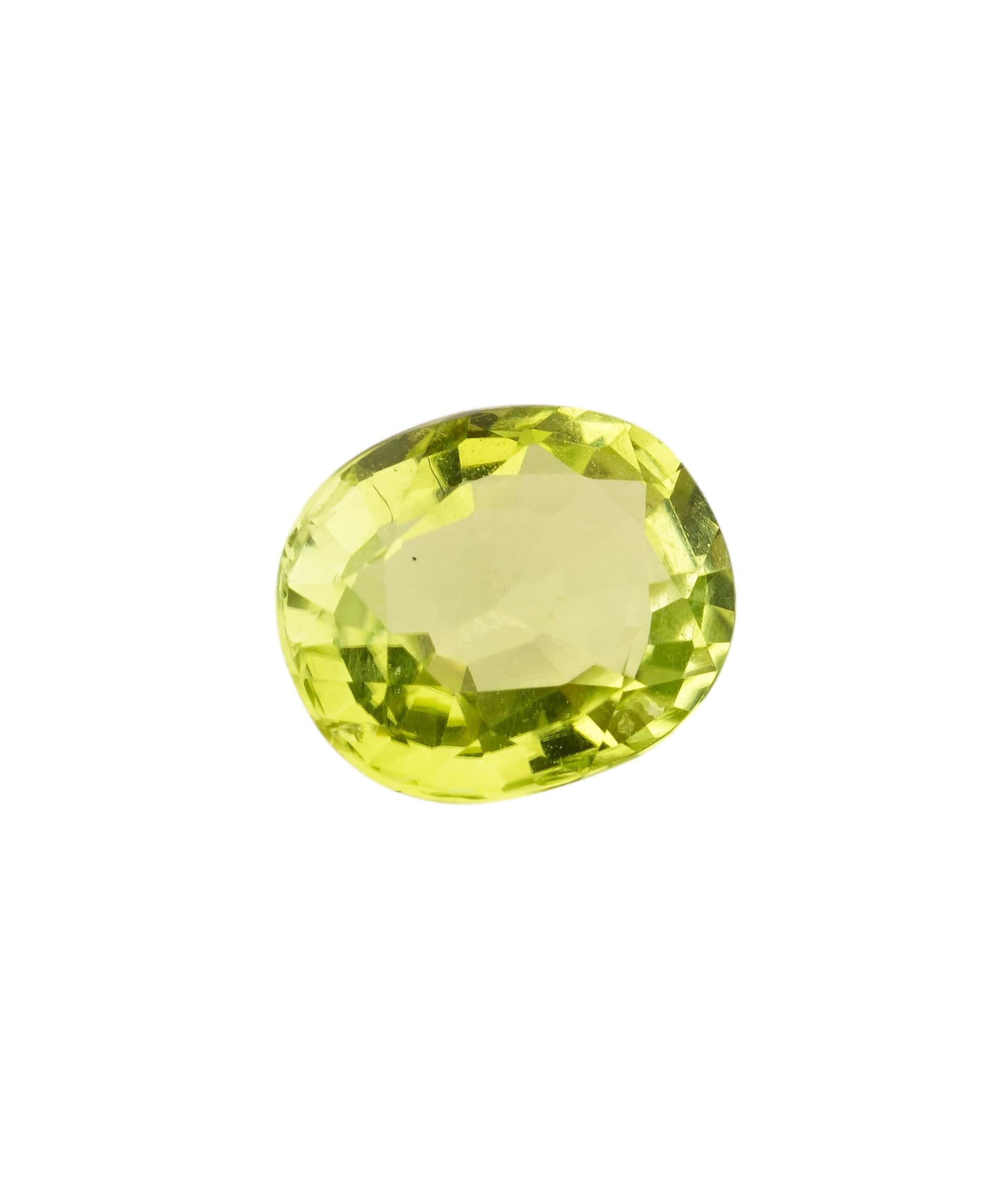 Luxury Promise Paraiba Neon Green Oval 0.82 crt ANC1583