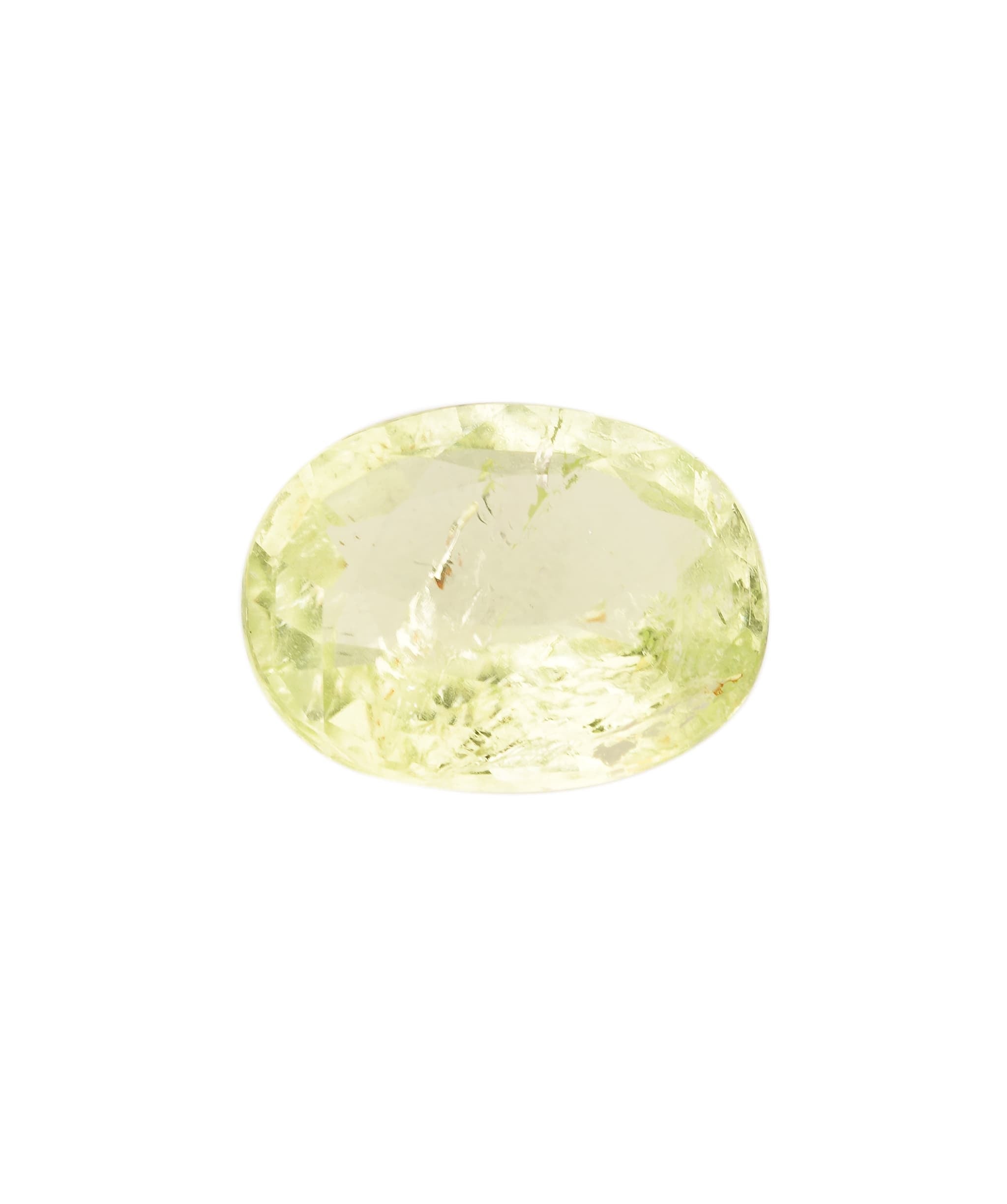 Luxury Promise Paraiba Neon Green Oval 0.93 crt ANC1580