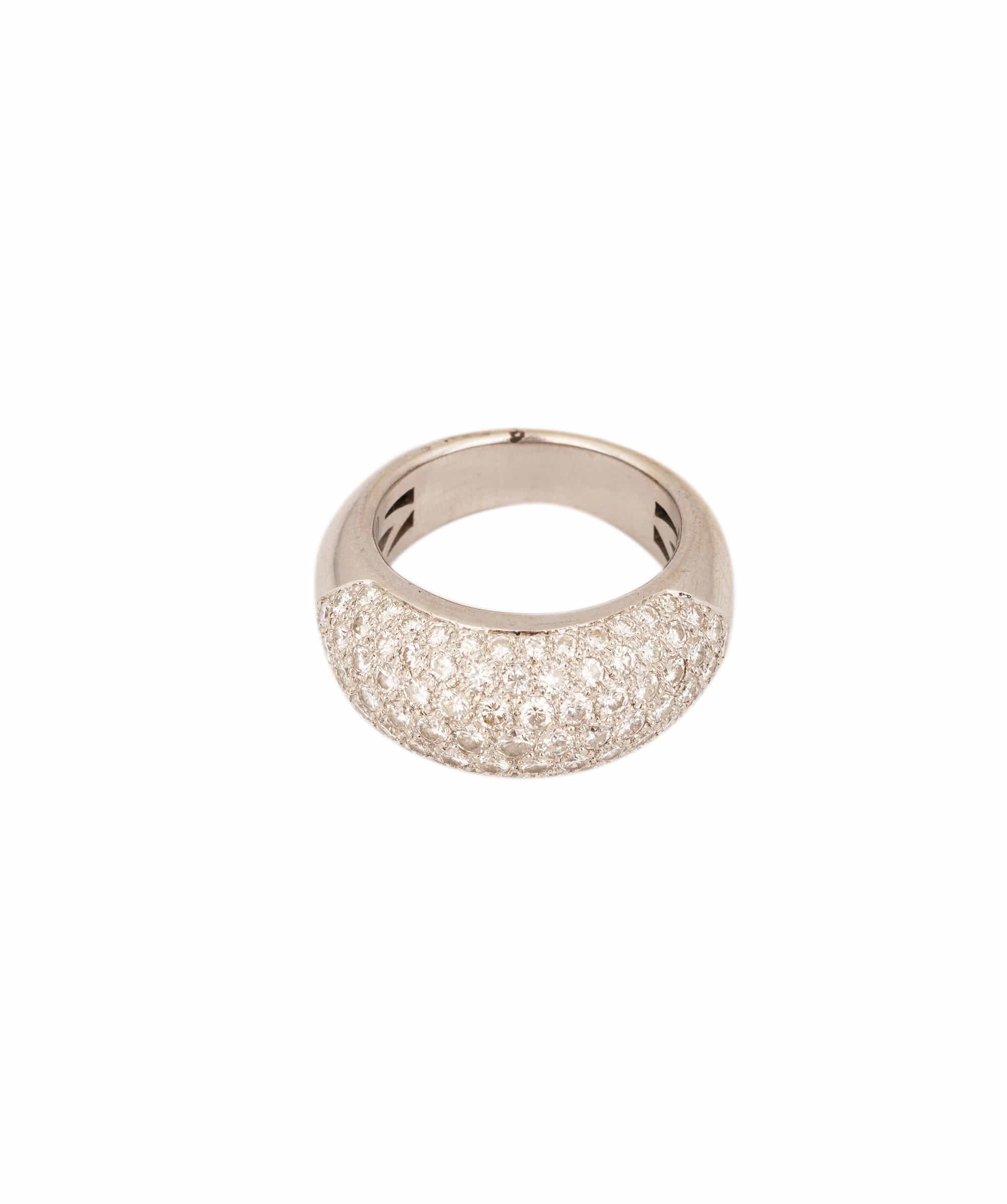 Luxury Promise Pavé Diamond Band WA24099