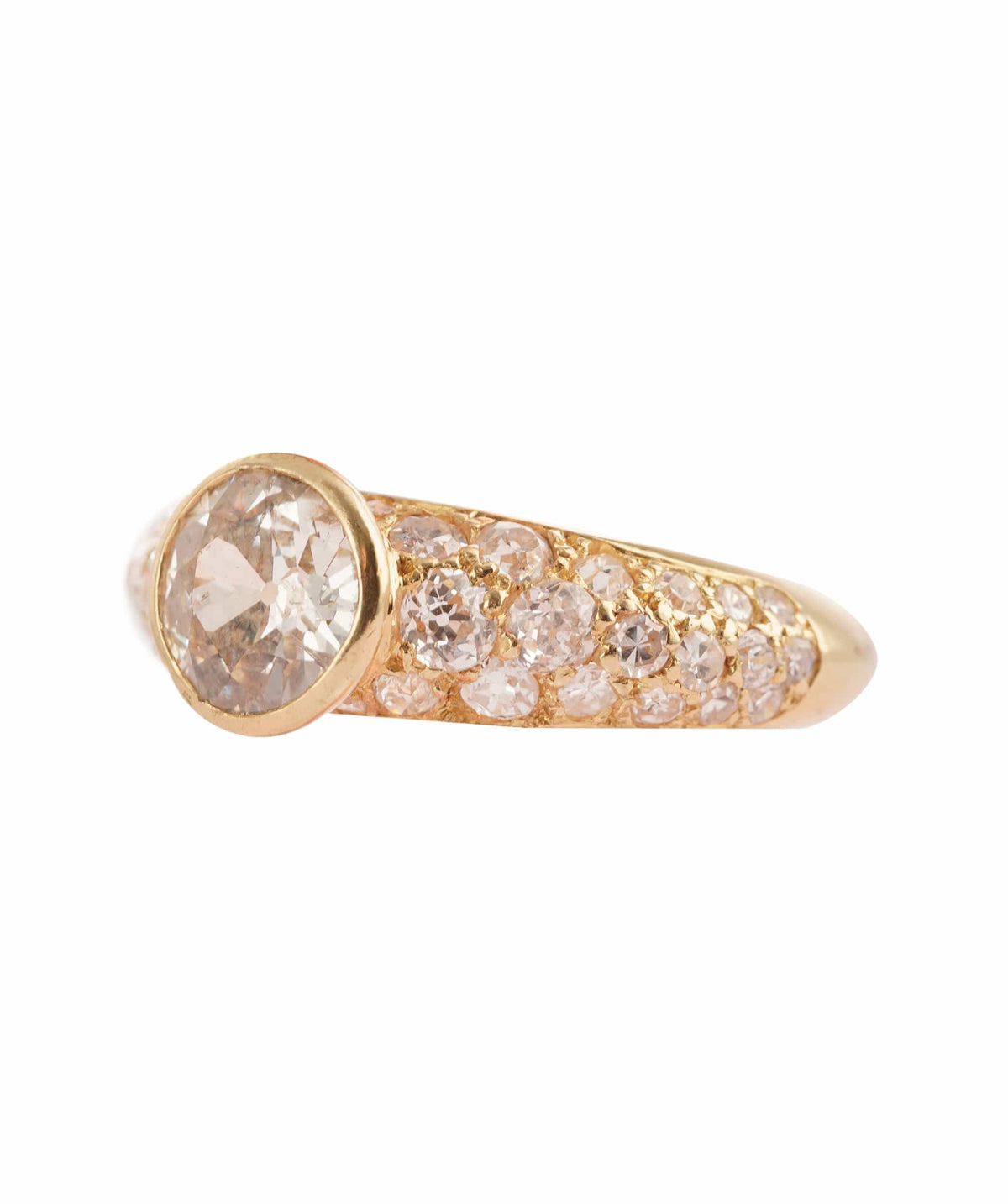 Luxury Promise Pavé Diamond Ring WA25390