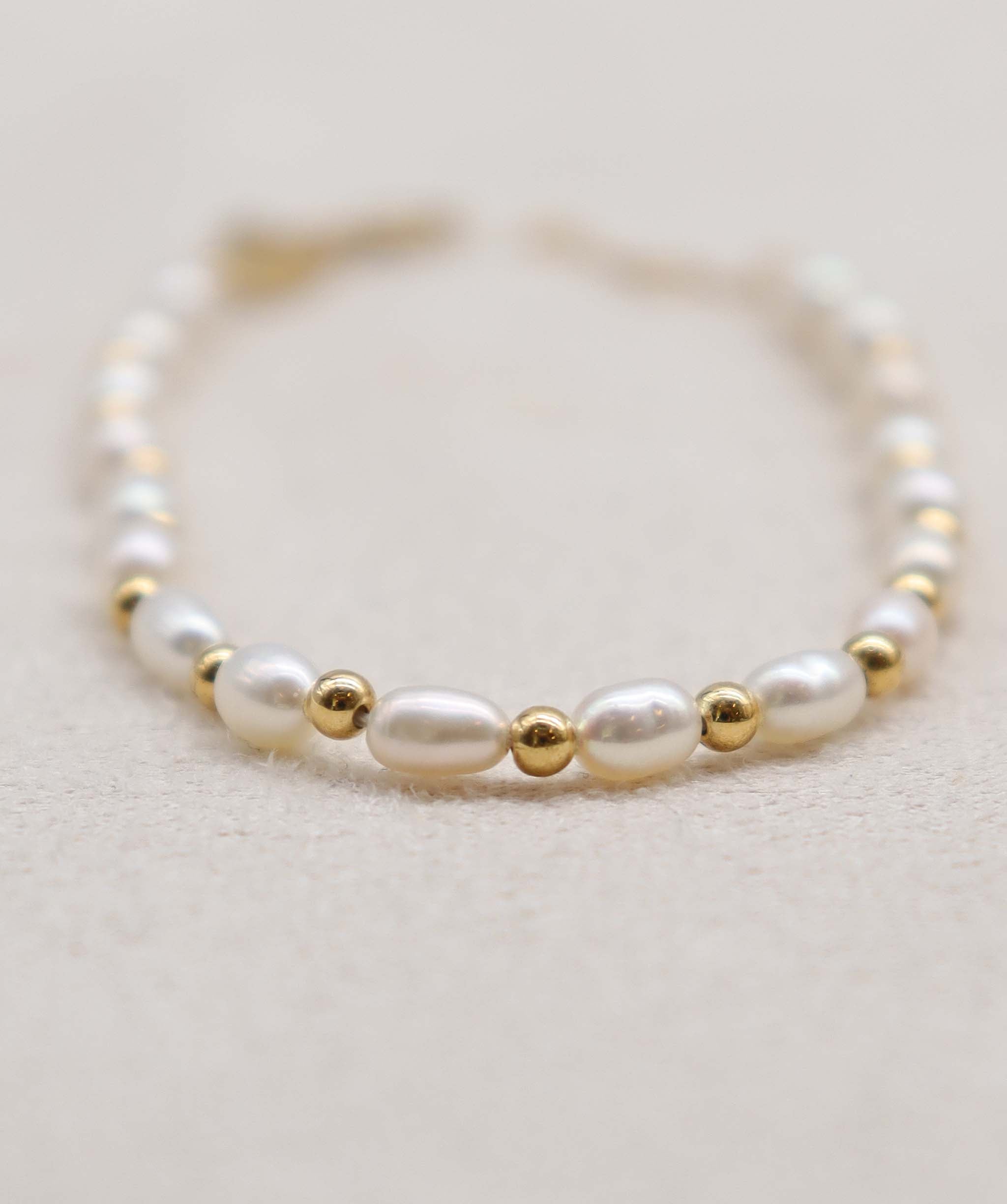Luxury Promise Pearl Gold Bracelet 18k gold ASC6877