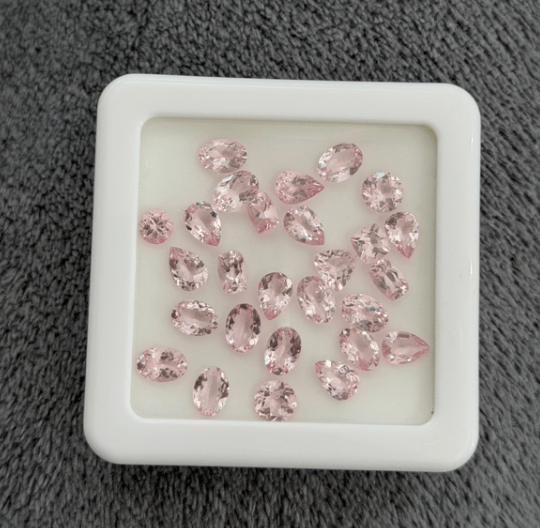 Luxury Promise Pink Morganite ( price for 1 stone) DXBCS2763