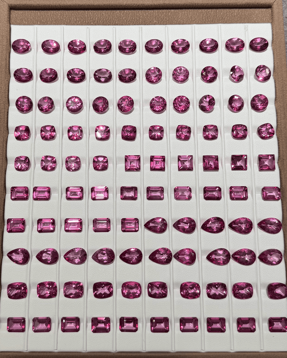 Luxury Promise Pink topaz (price per 1 stone) DXBCS4178