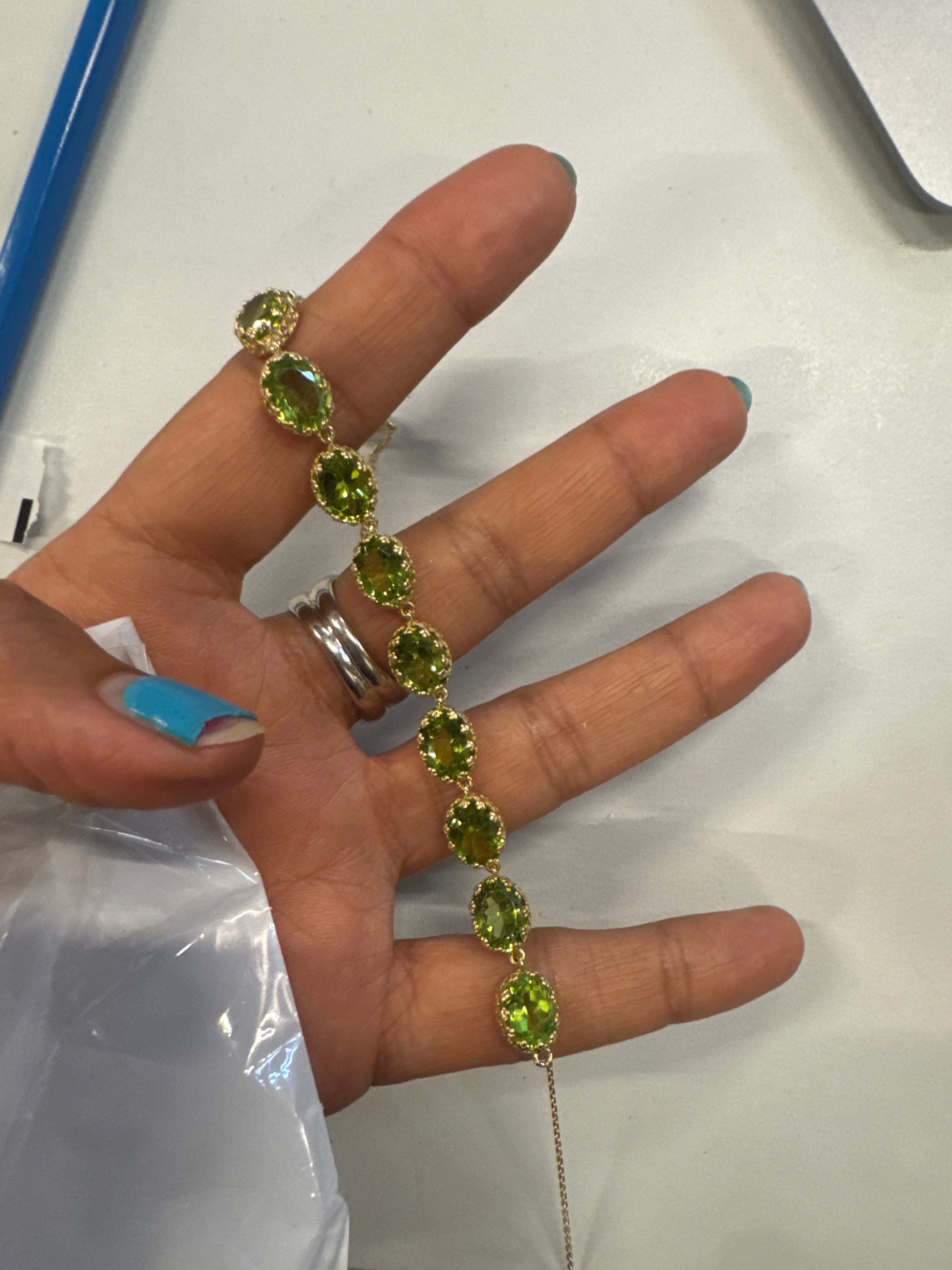 Luxury Promise Pink Tourmaline Crown Necklace 🌸 DXBD0556 rose gold and white