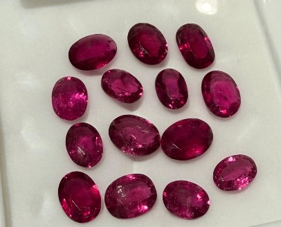Luxury Promise Pinkish-red Rubellite (price per 1 stone) DXBCS3922