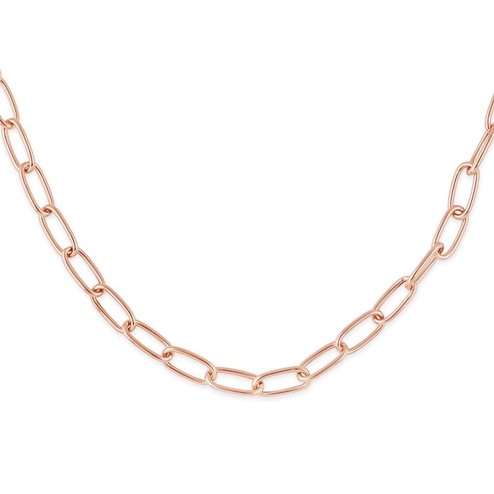 Luxury Promise Plain gold chain RDN00005 RDN00005