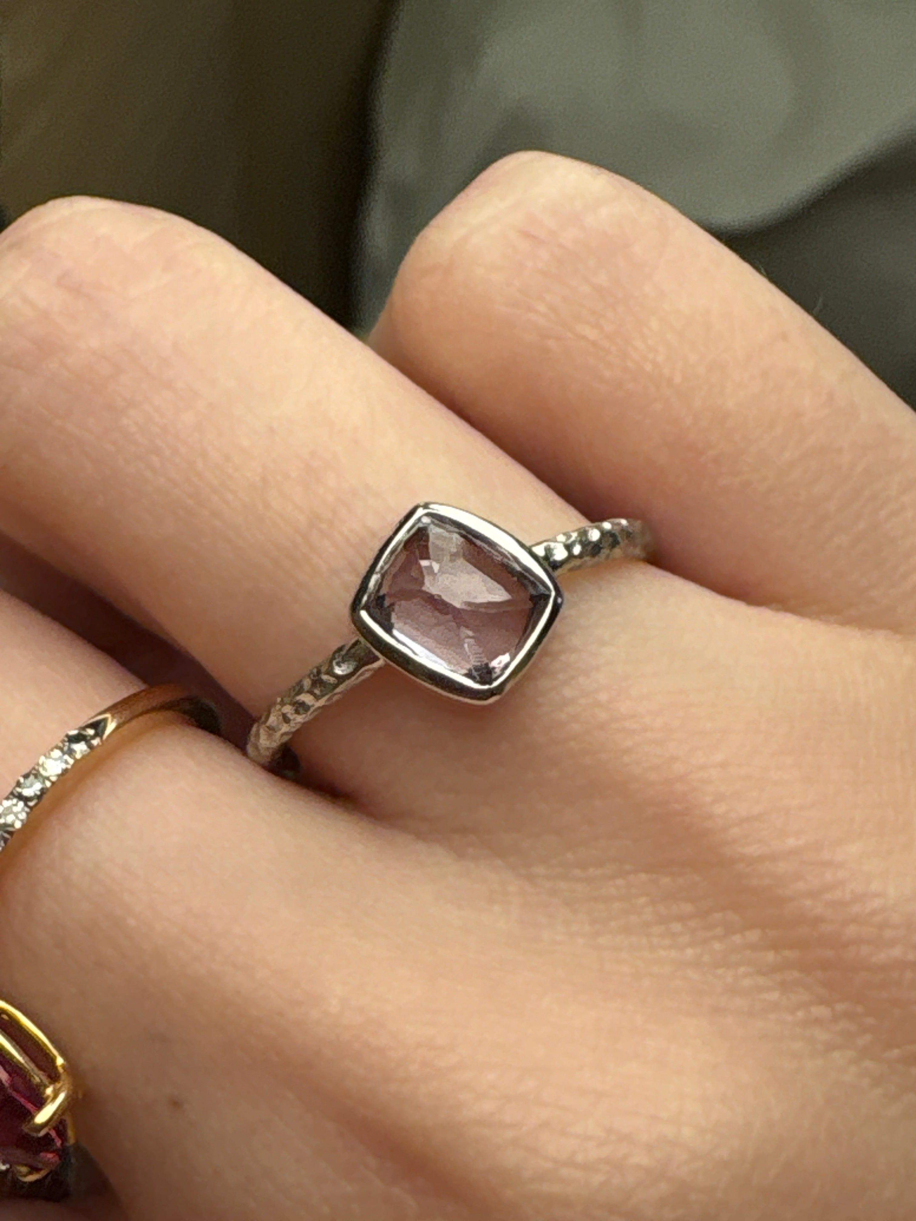 Luxury Promise Platinum Spinel 1.25 ct RING RM2511