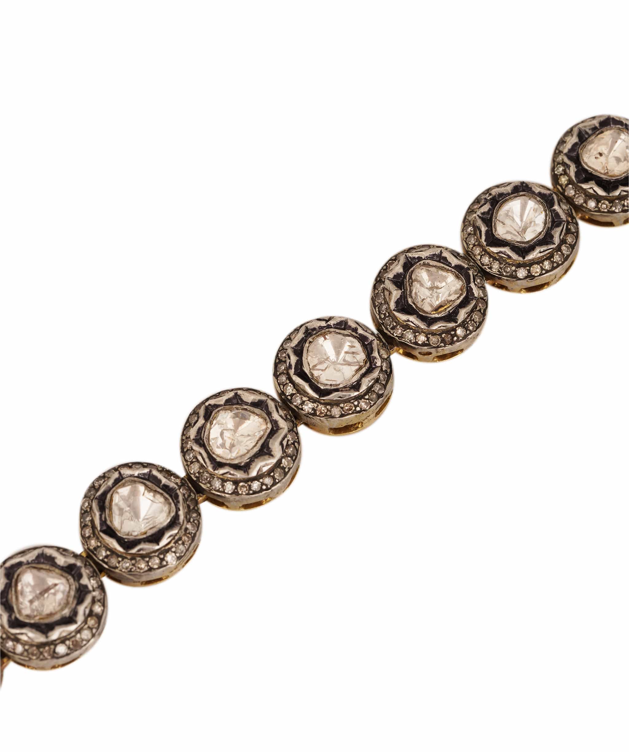 Luxury Promise Polki Diamond Collar WA90851