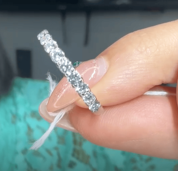Luxury Promise Pt900 Diamond Ring J0417RVB9V