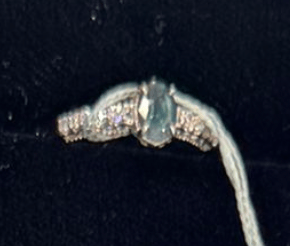 Luxury Promise Ring ALEXANDRITE 0/46CT 0/1CT PT DXBS6364
