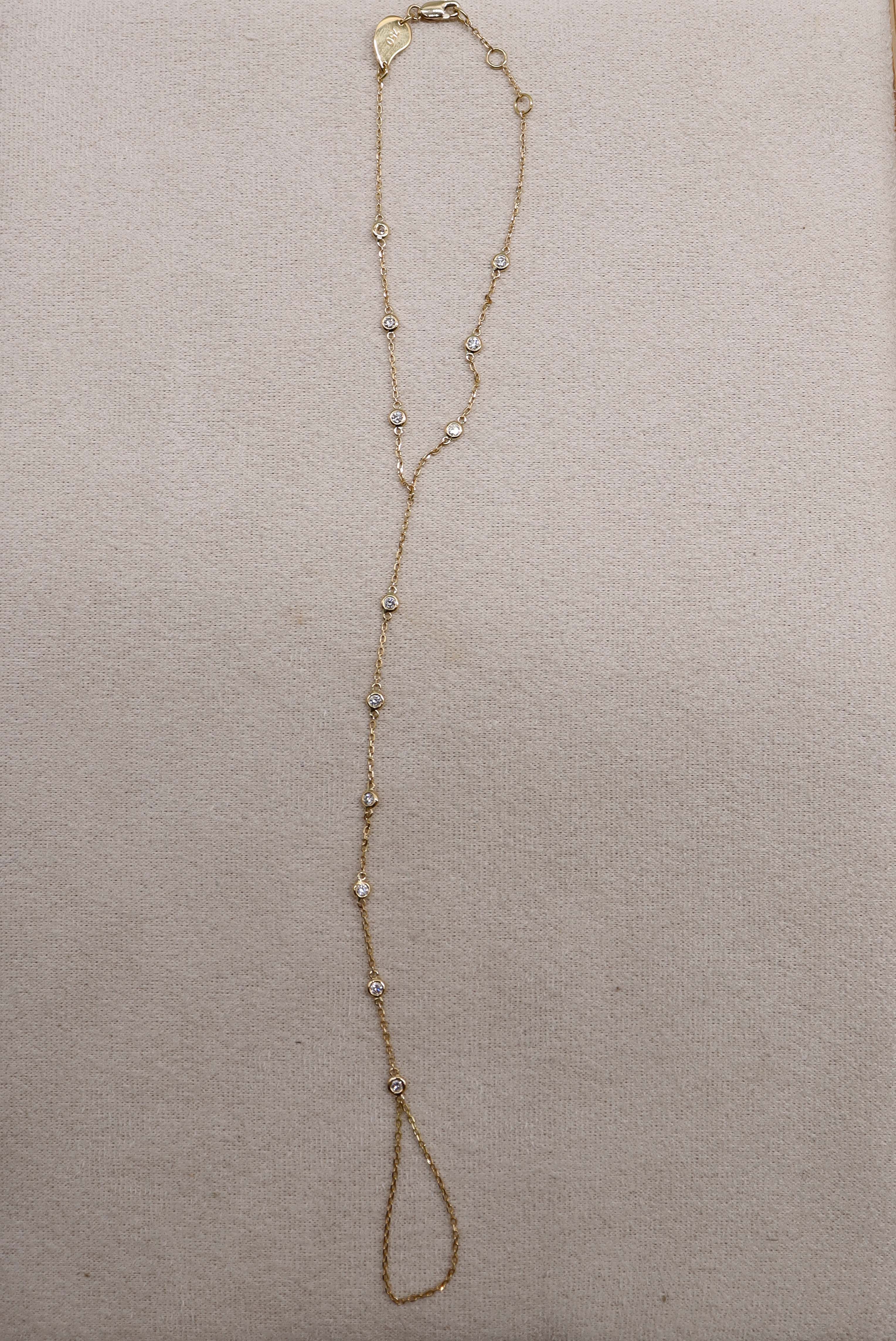 Luxury Promise Sahara Diamond Hand Chain ASC6882